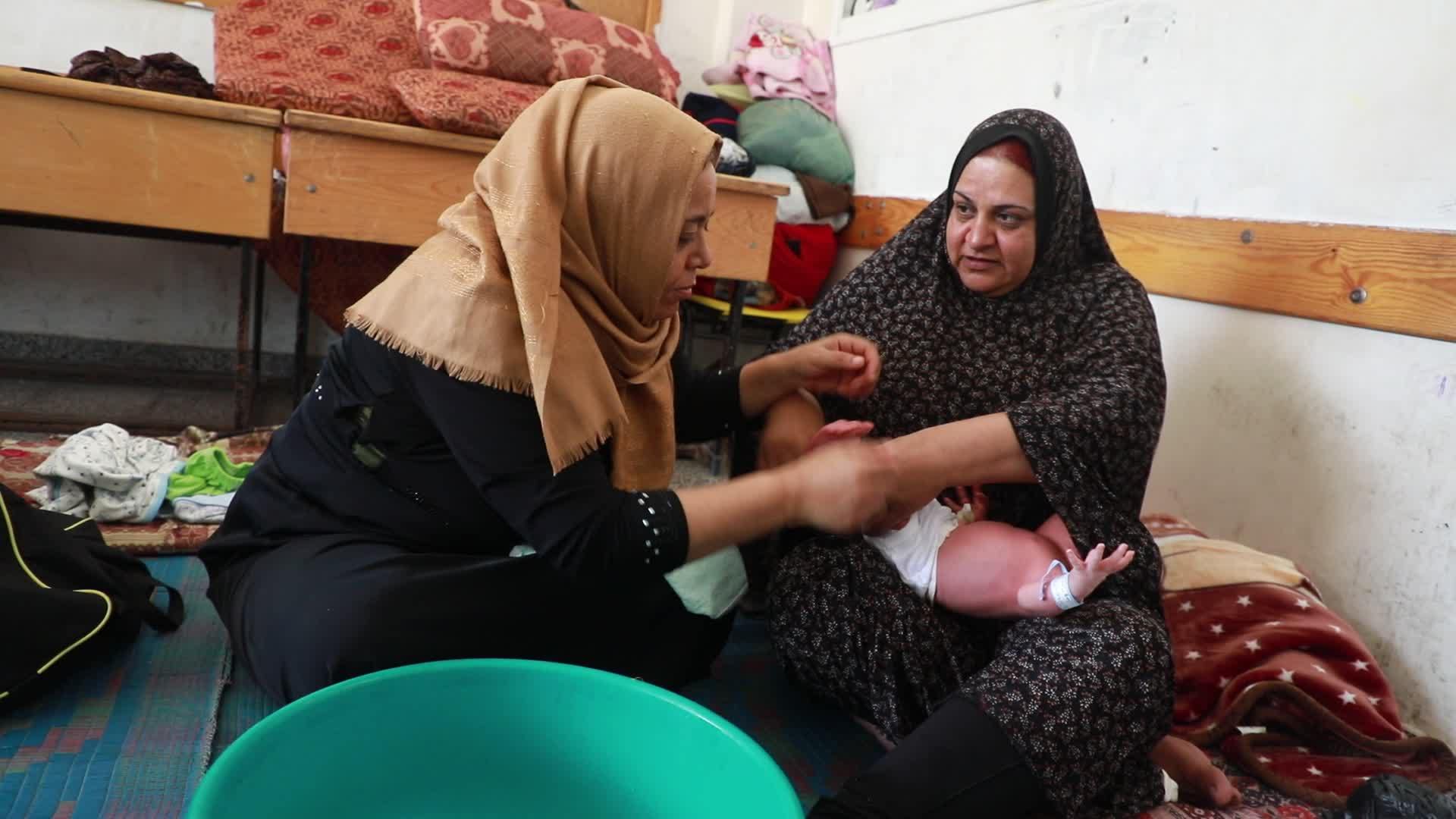New baby born amid the conflict in Gaza