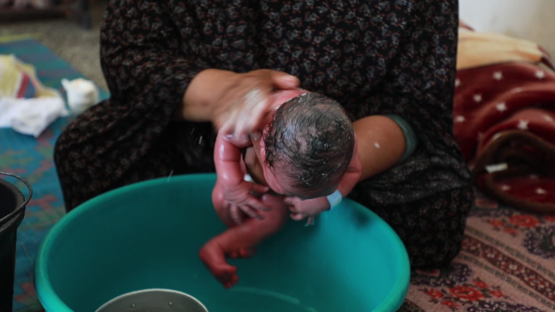 New baby born amid the conflict in Gaza