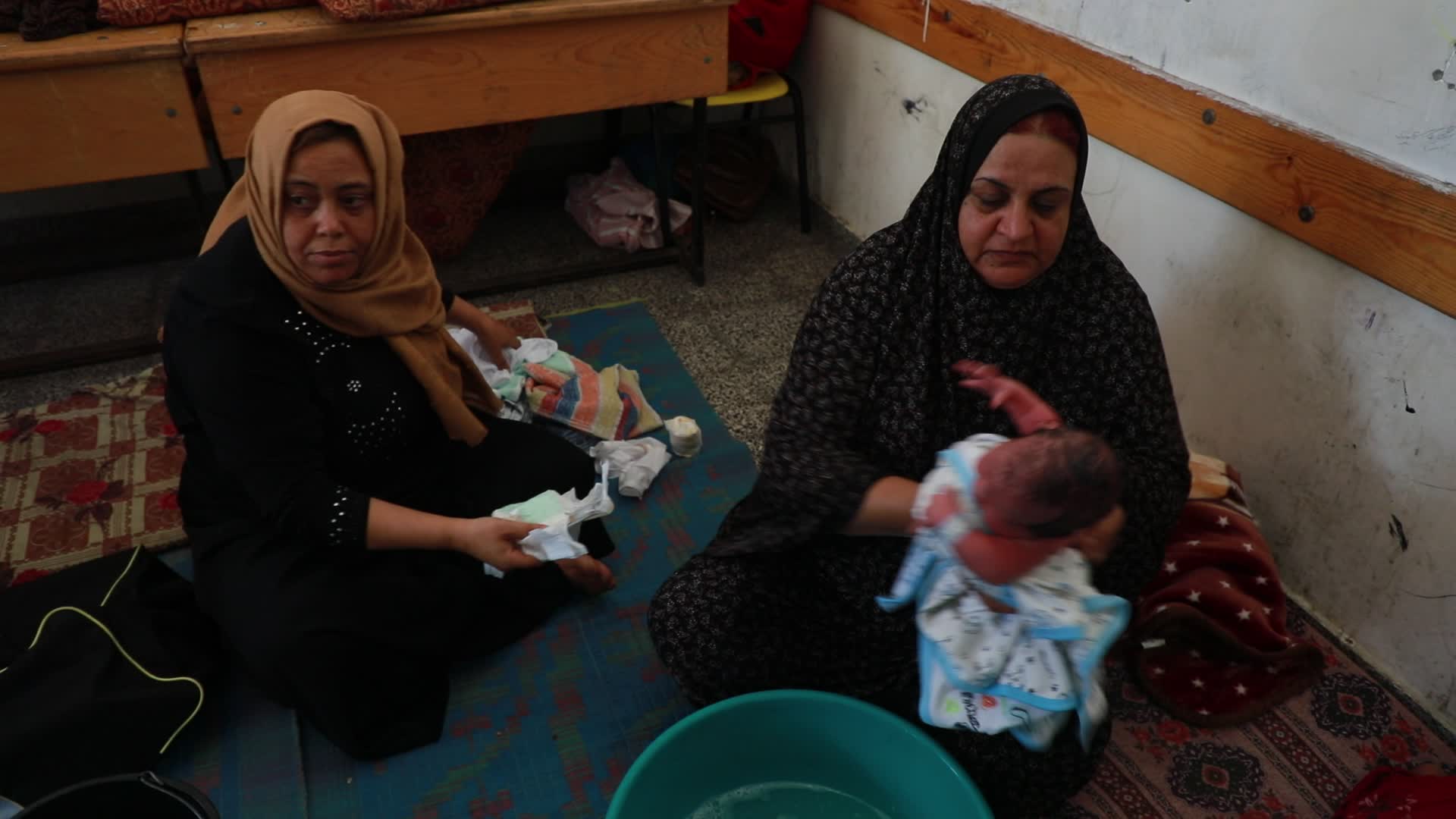 New baby born amid the conflict in Gaza