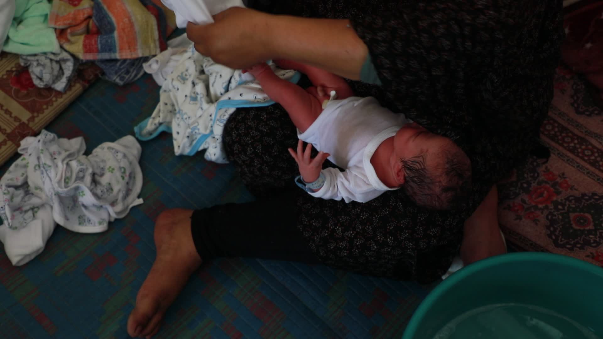 New baby born amid the conflict in Gaza