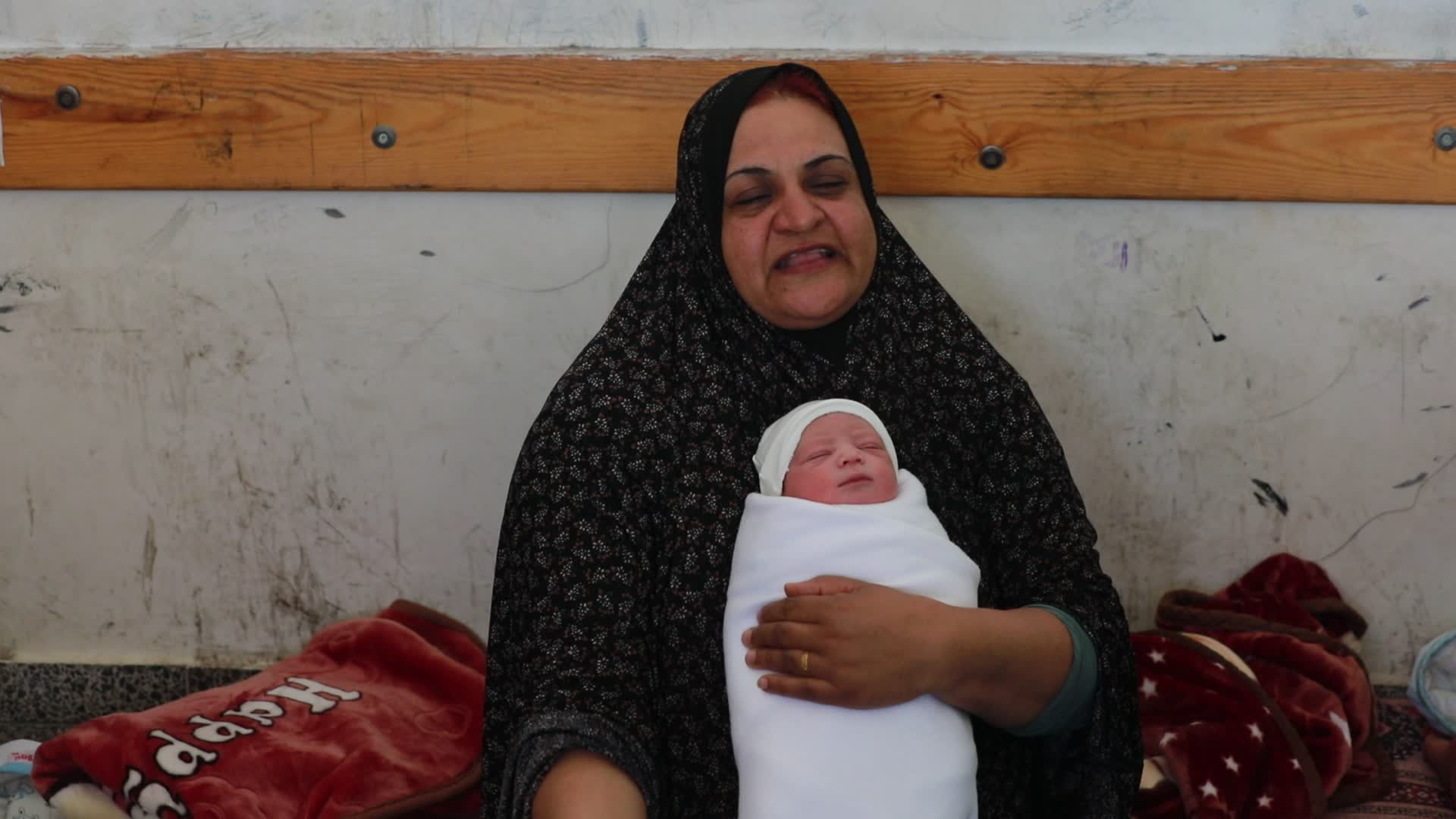 New baby born amid the conflict in Gaza