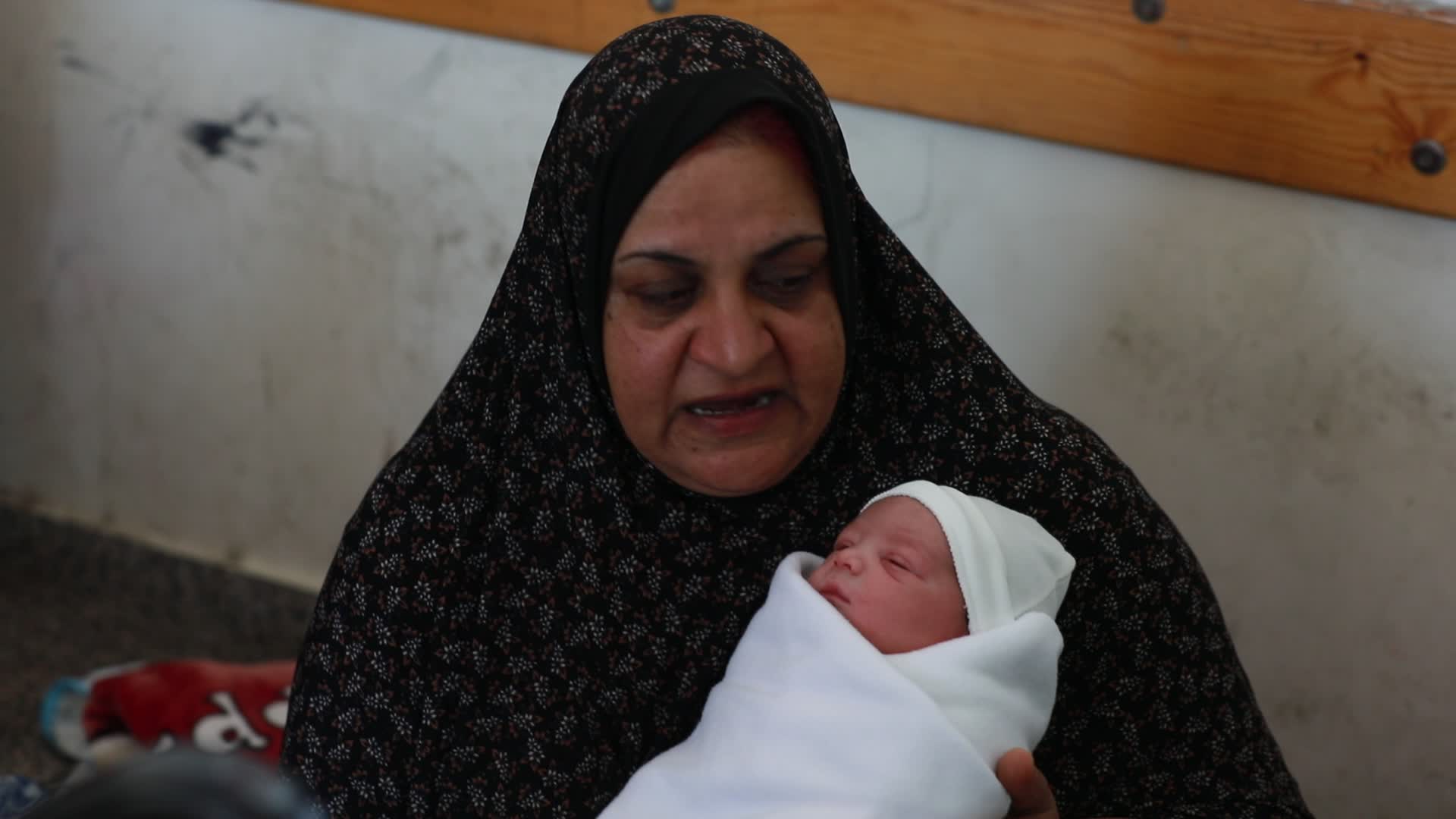 New baby born amid the conflict in Gaza