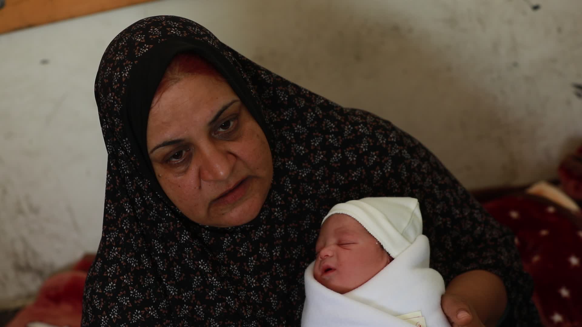 New baby born amid the conflict in Gaza