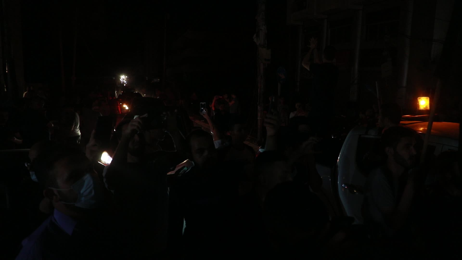 Palestinians celebrate the ceasefire in Gaza