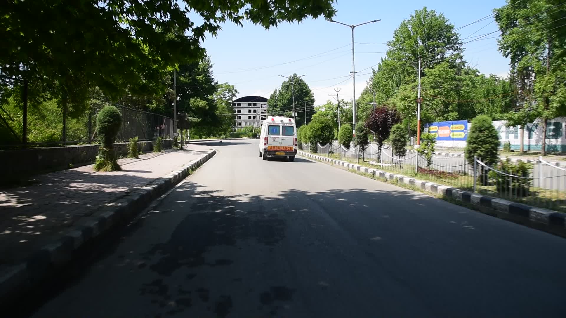 Coronavirus restrictions in Srinagar, India