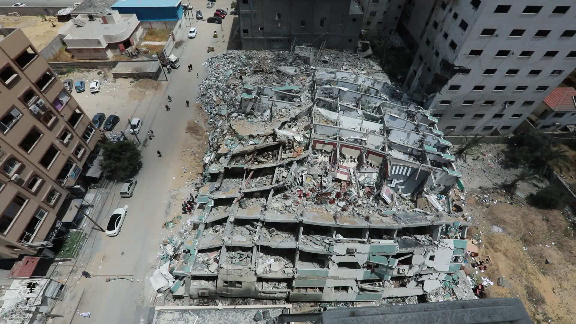 Aftermath of Palestine Israel conflict