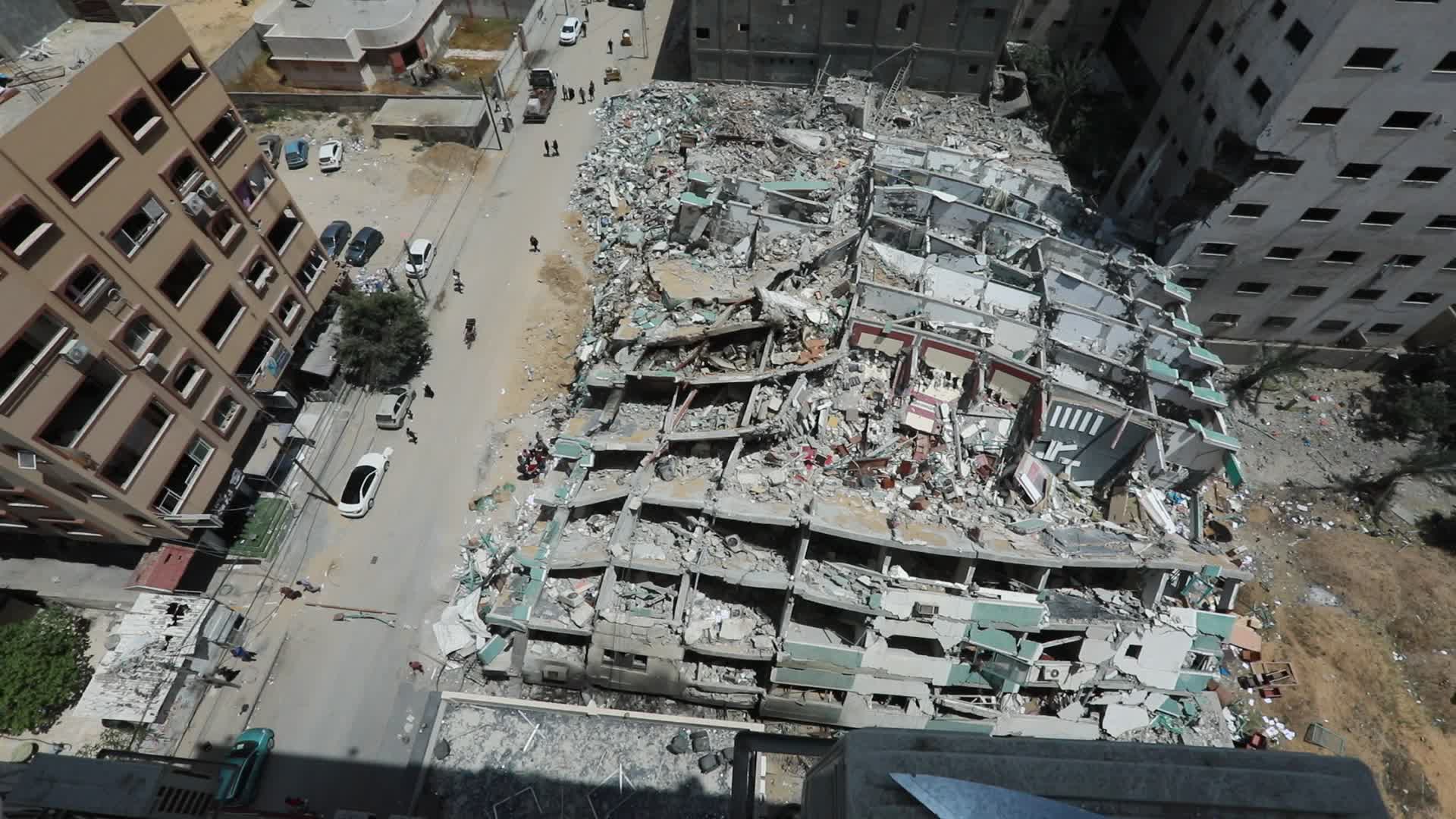 Aftermath of Palestine Israel conflict