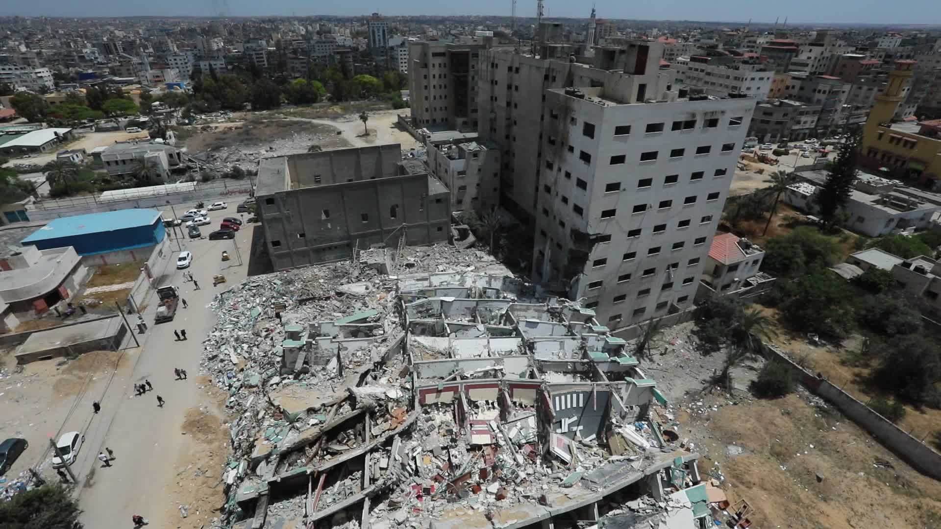 Aftermath of Palestine Israel conflict