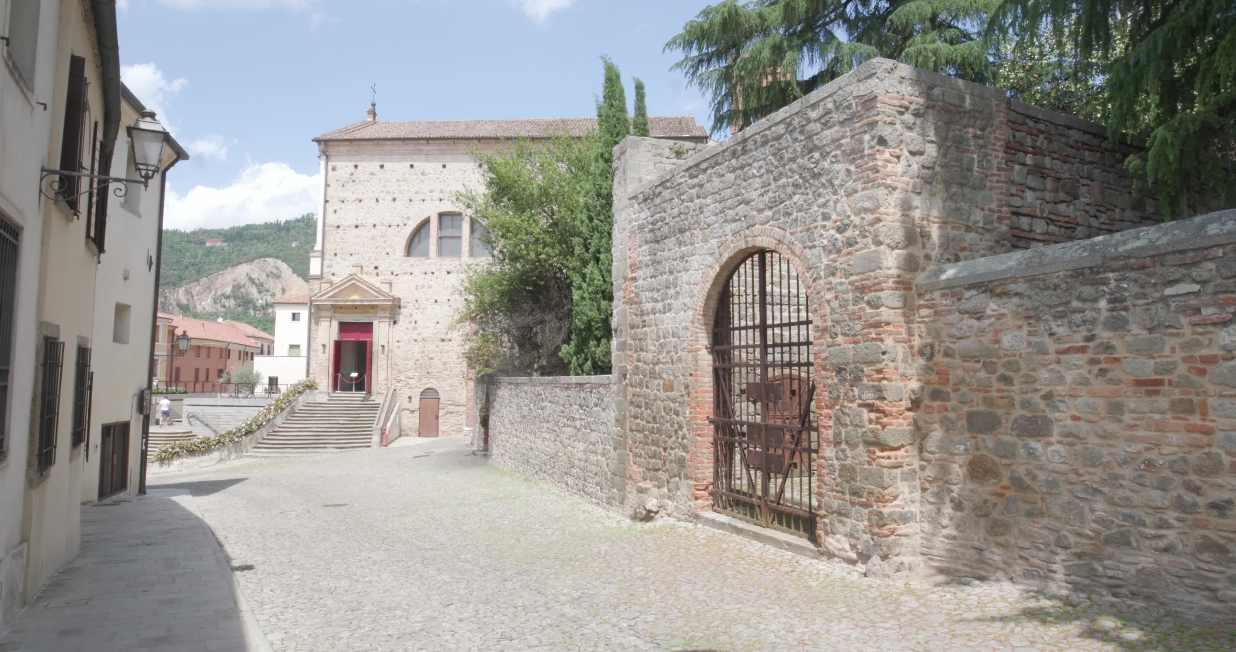 Daily life in Monselice, Italy