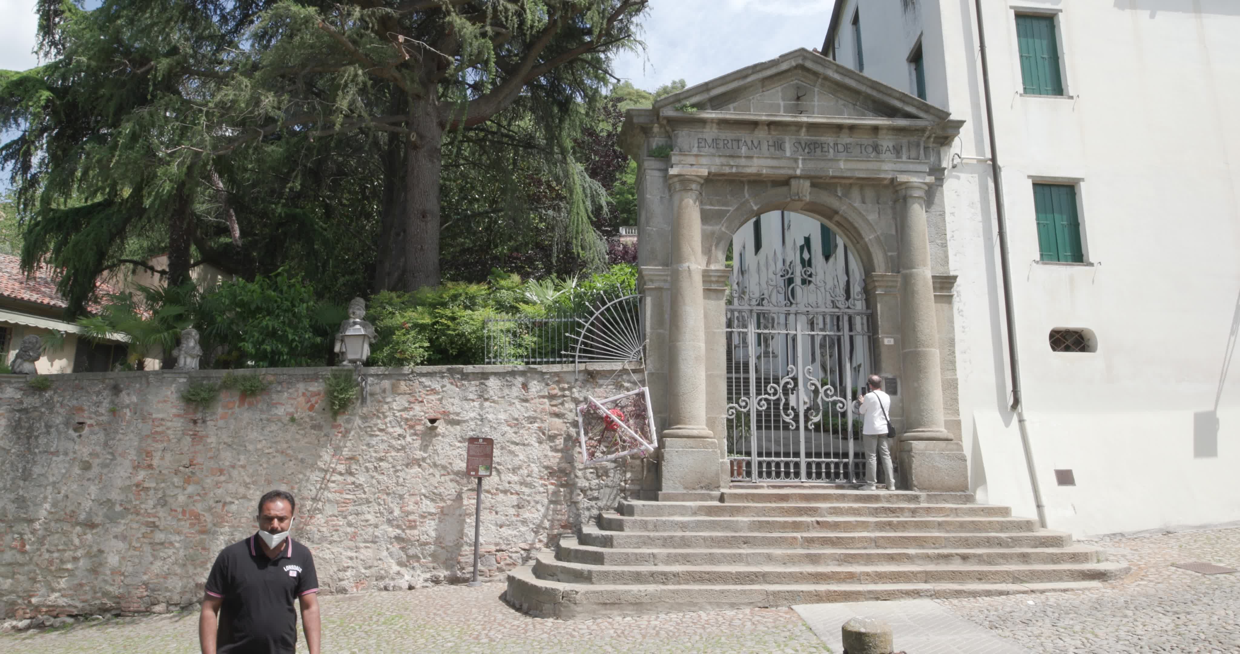Daily life in Monselice, Italy