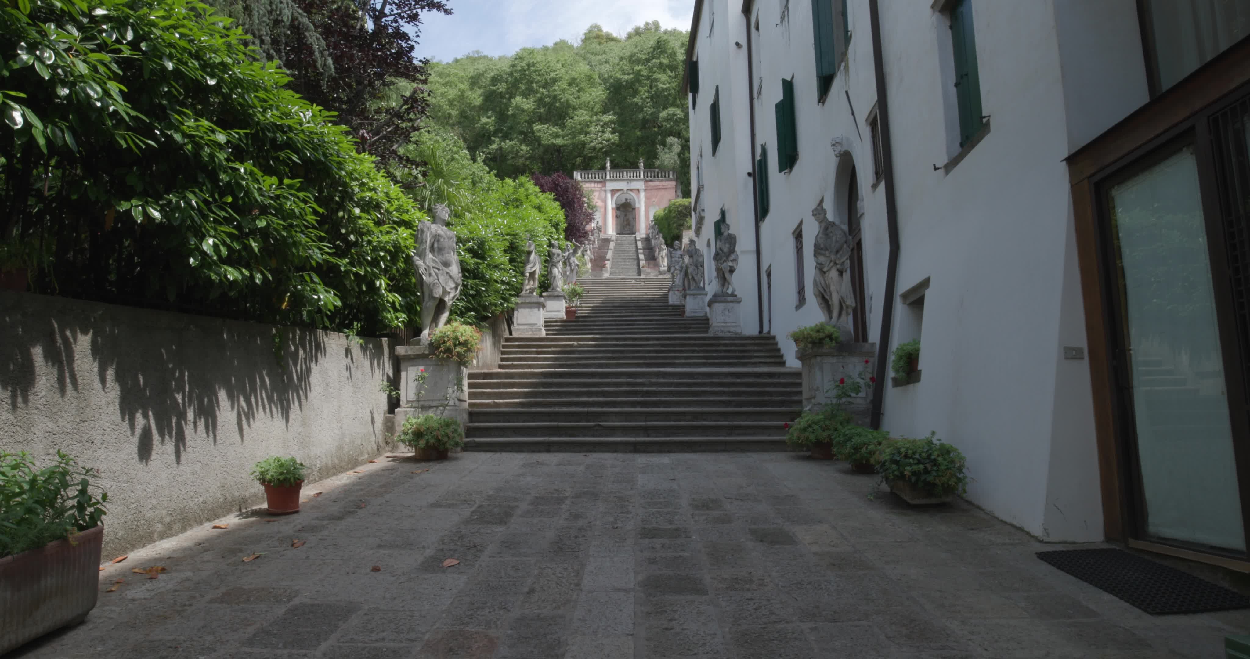Daily life in Monselice, Italy