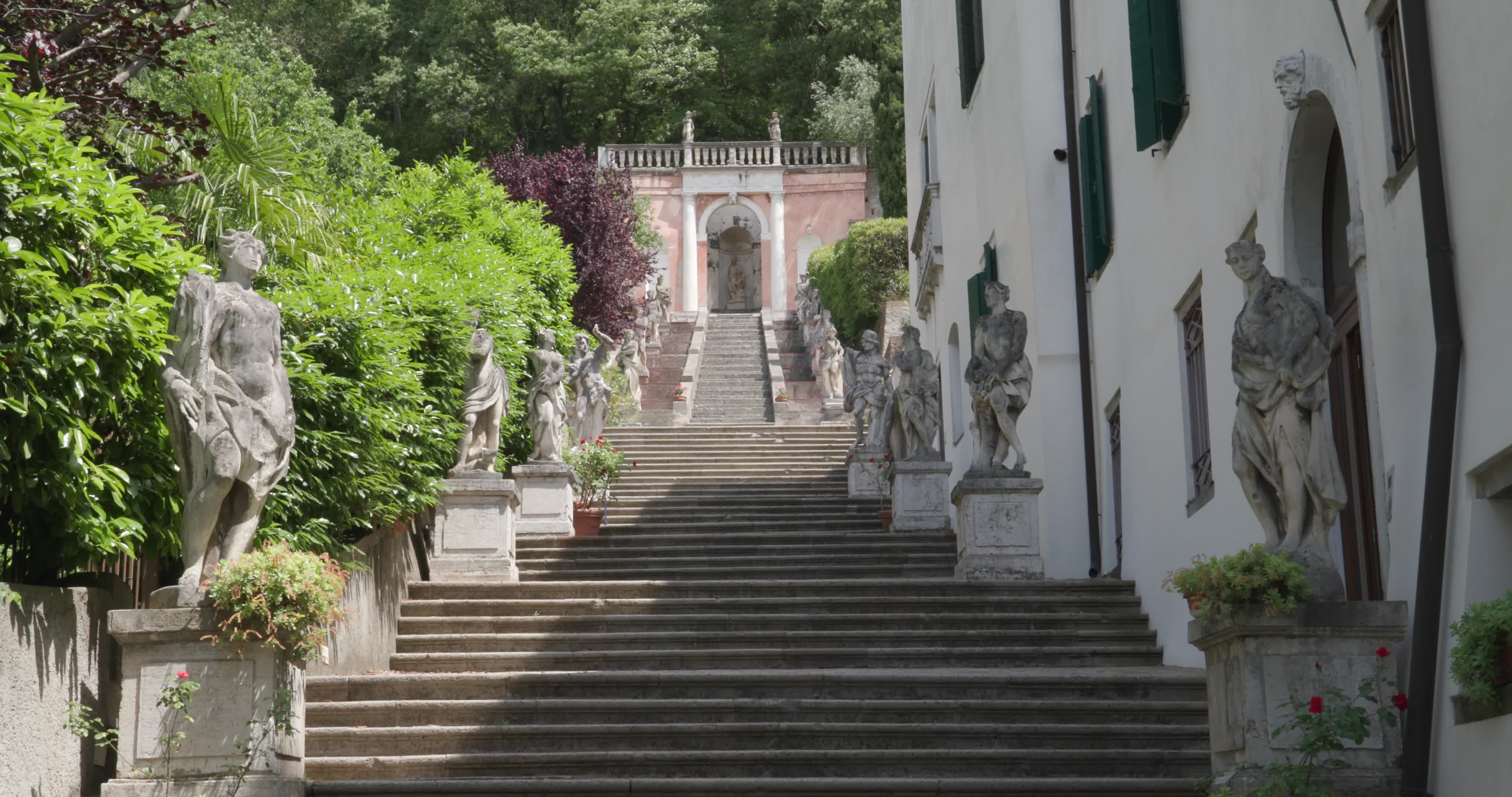 Daily life in Monselice, Italy