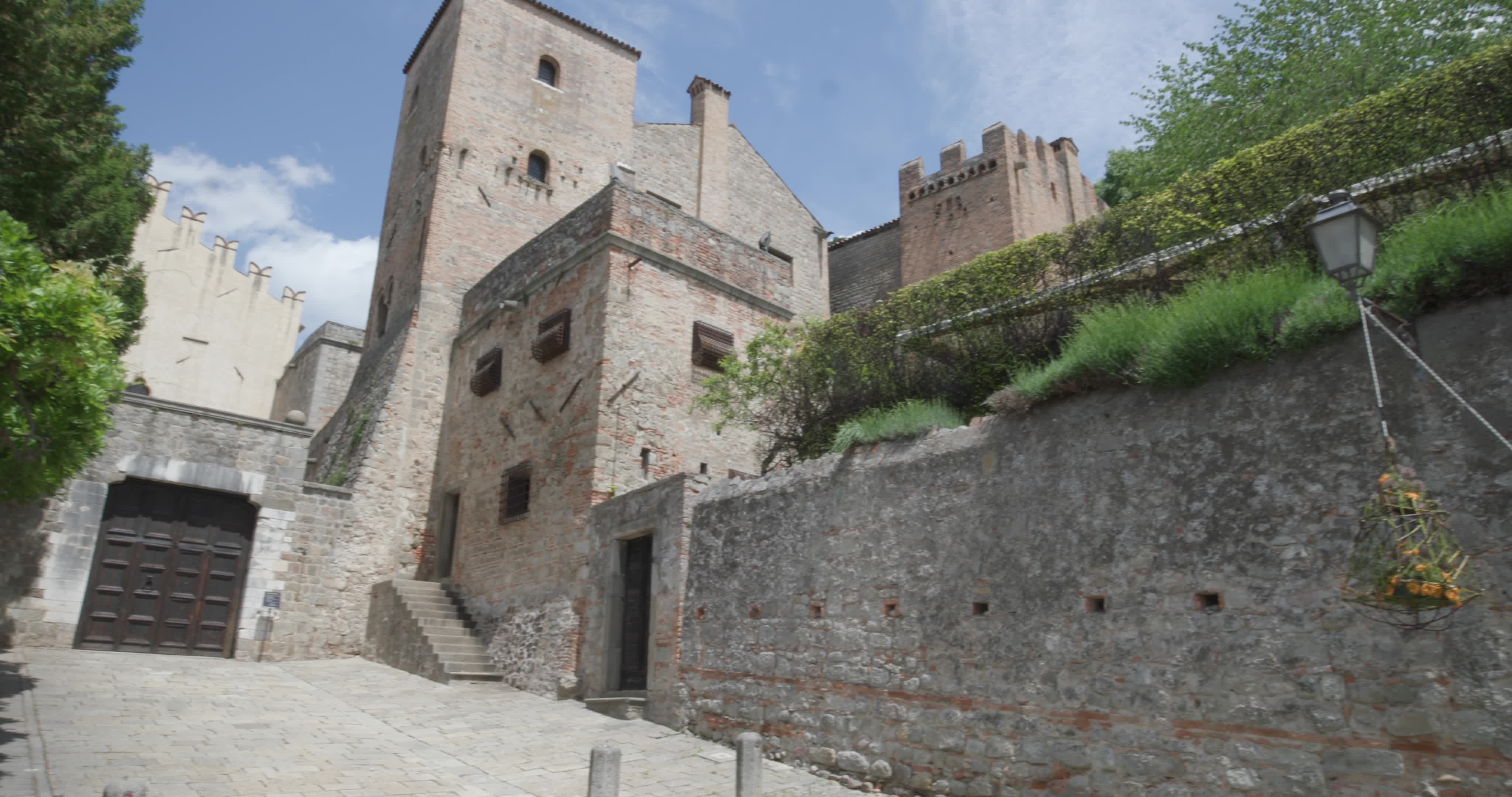 Daily life in Monselice, Italy
