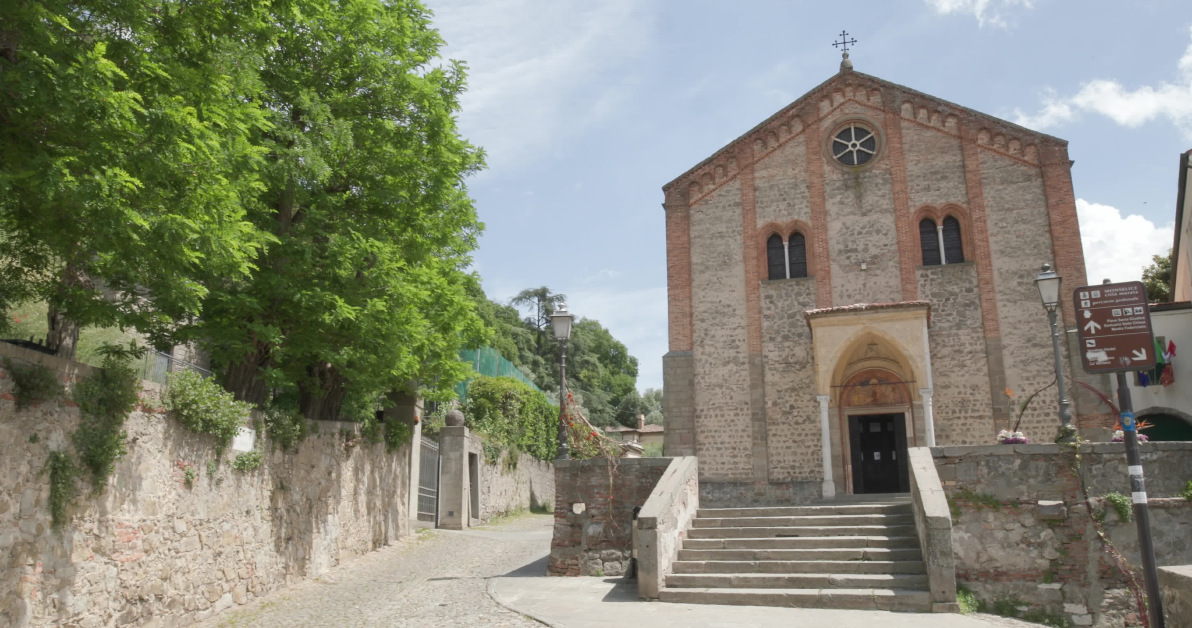Daily life in Monselice, Italy