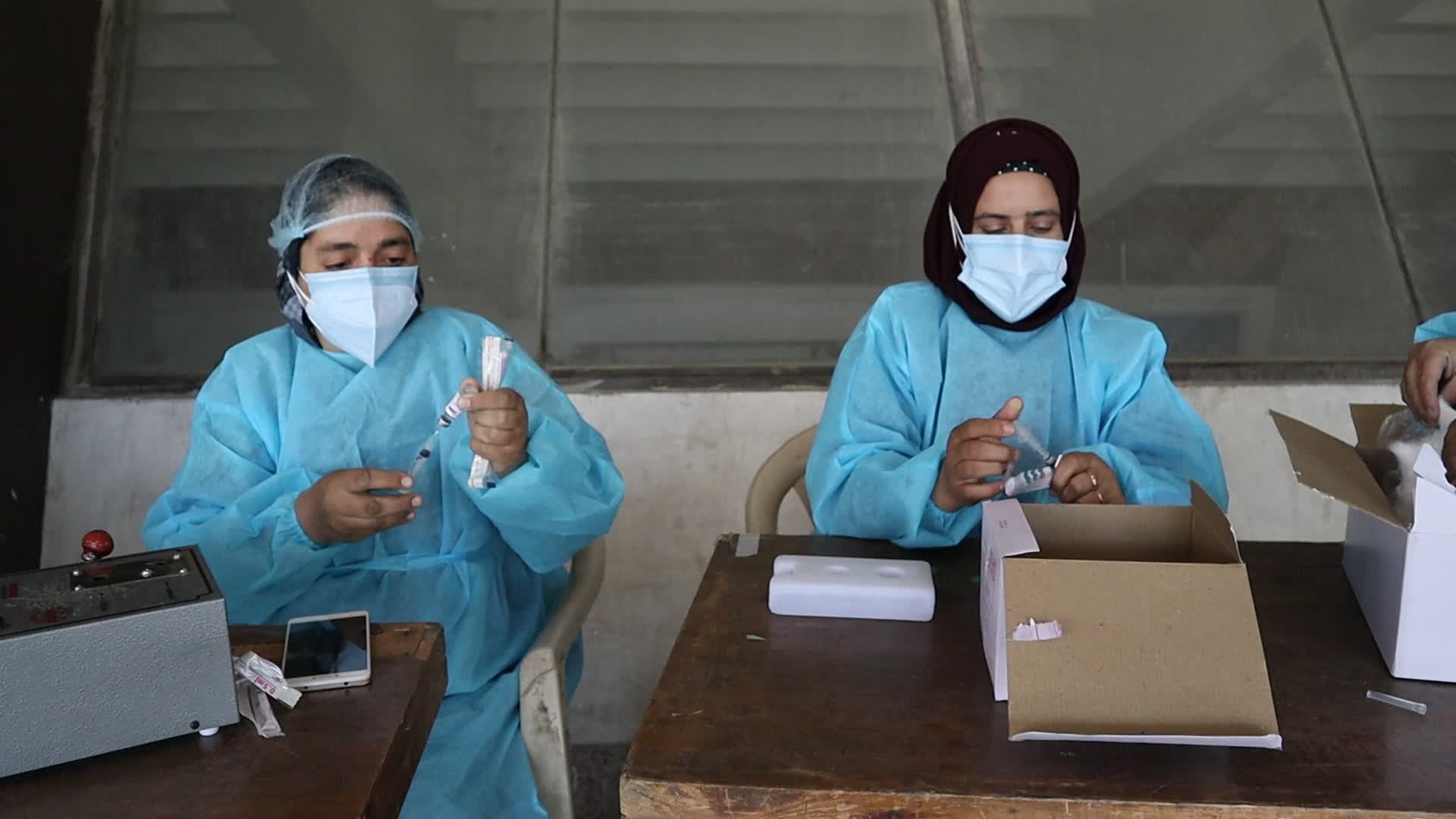 Covid-19 Vaccination In Kashmir 