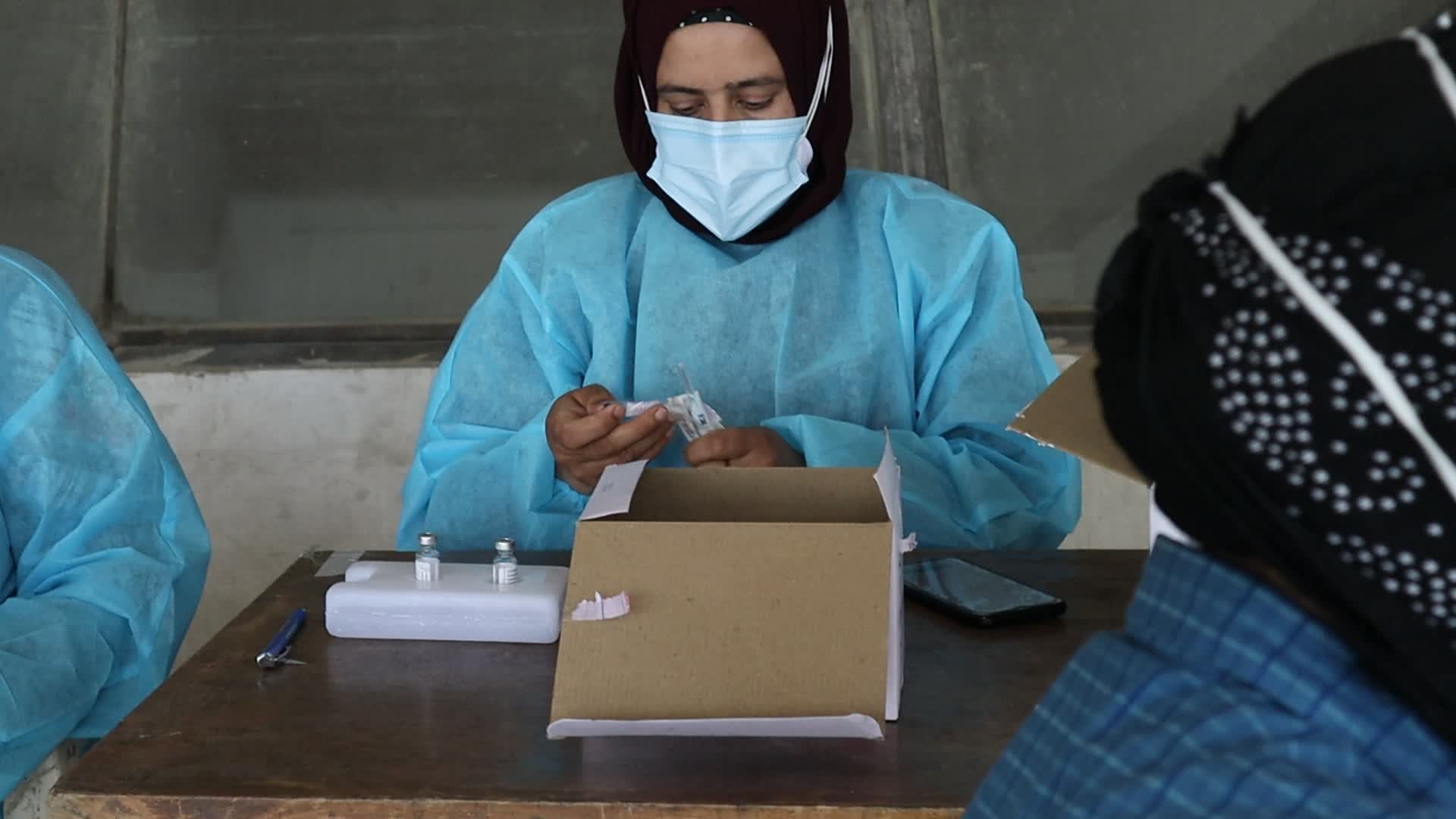 Covid-19 Vaccination In Kashmir 