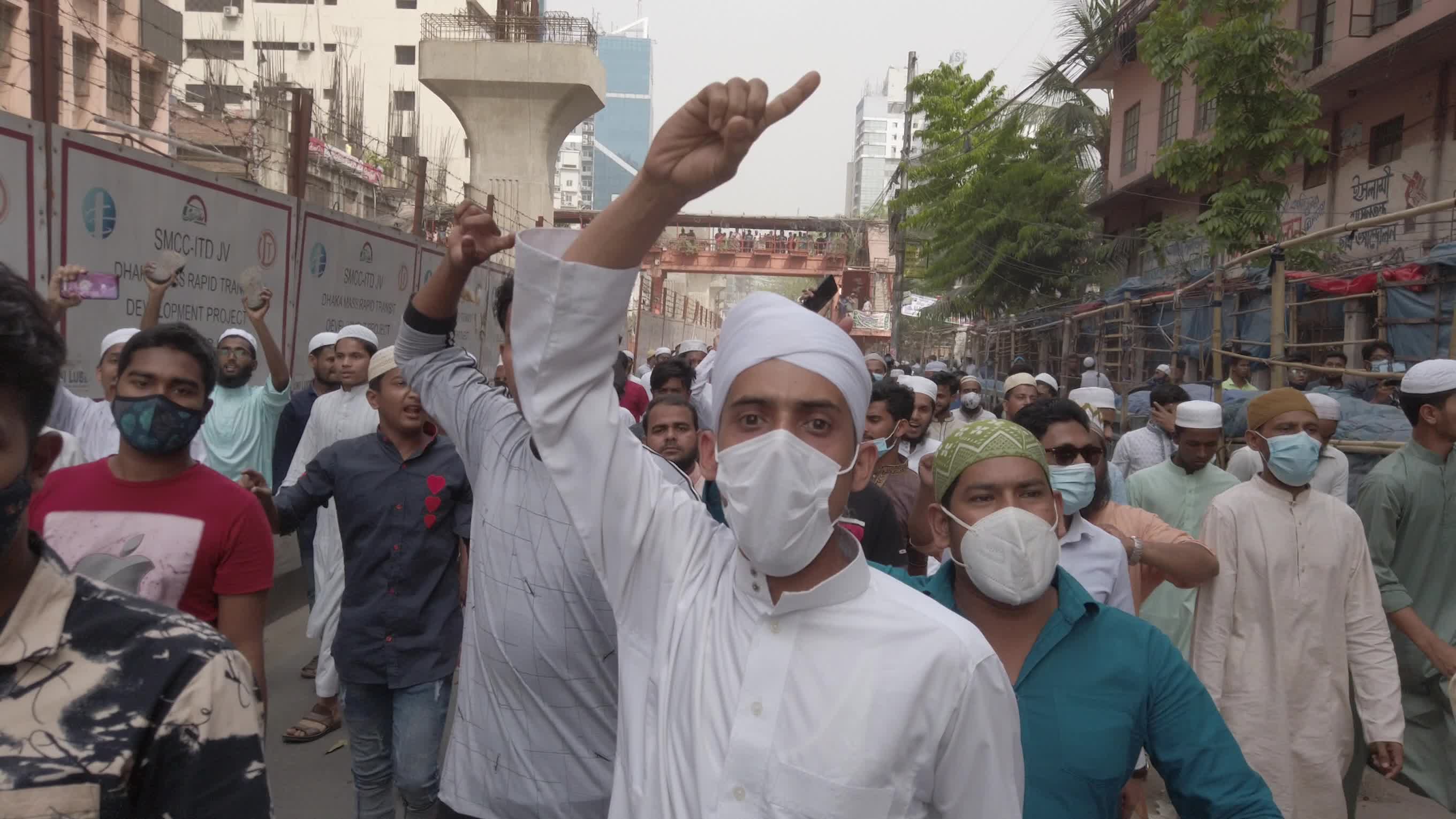 Protest against the visits of Modi in Dhaka