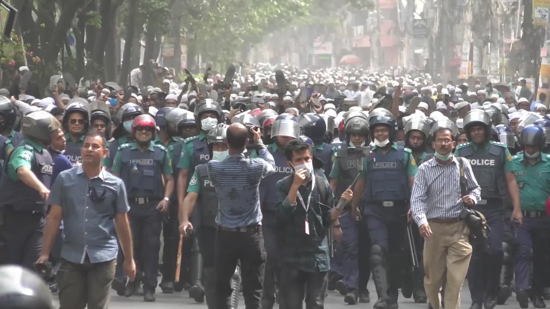 Protest in Dhaka