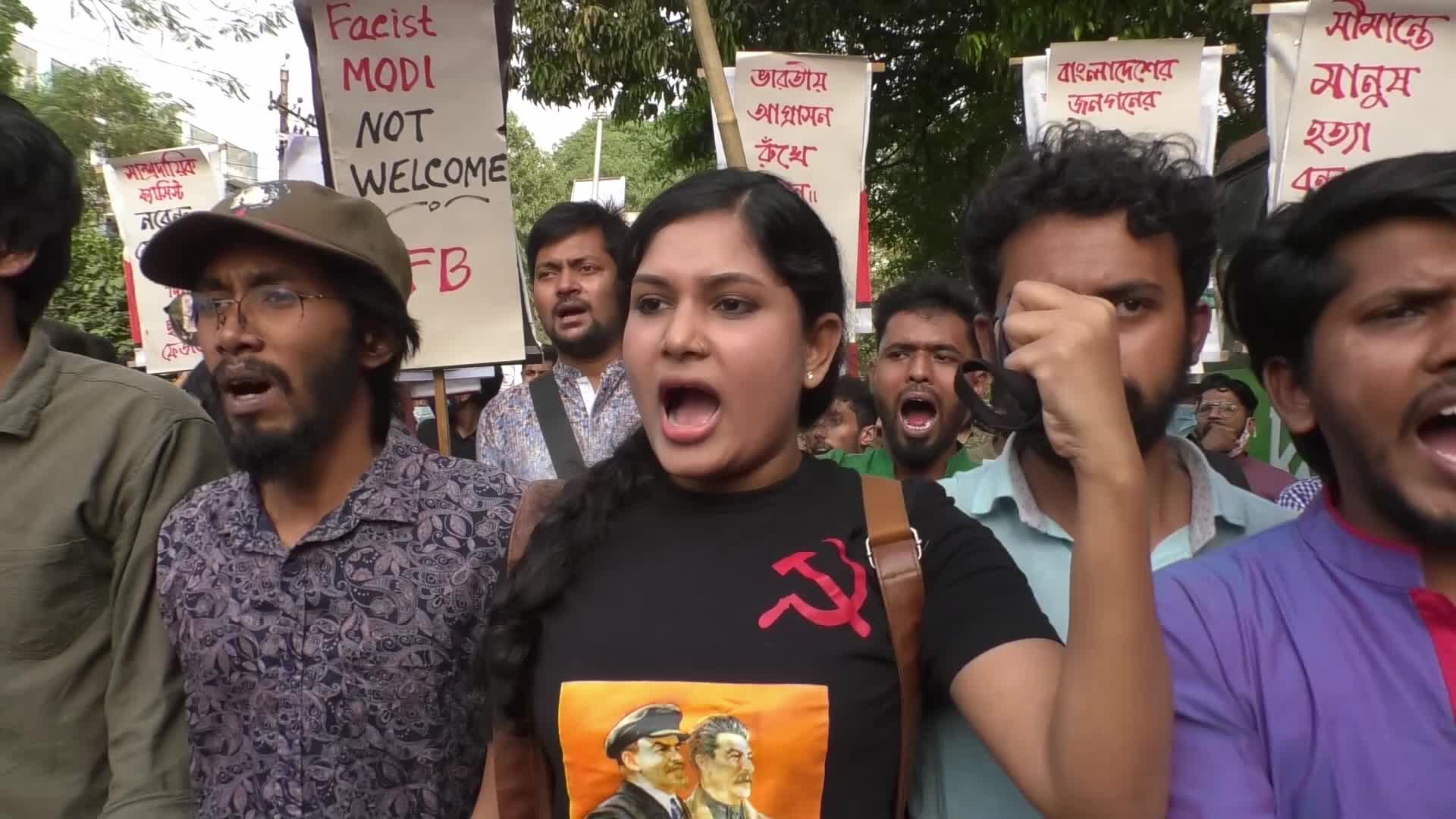 Protest in Dhaka