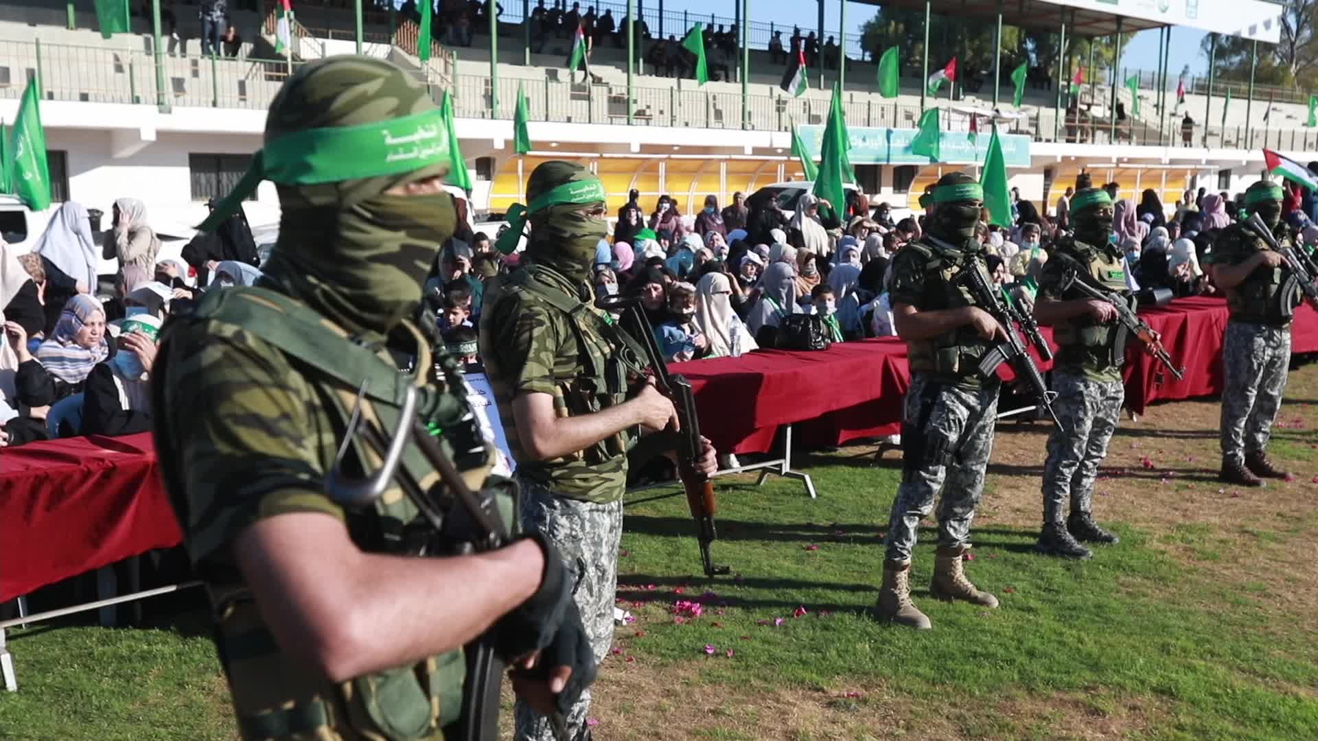 Al-Qassam Brigades Rally In Gaza