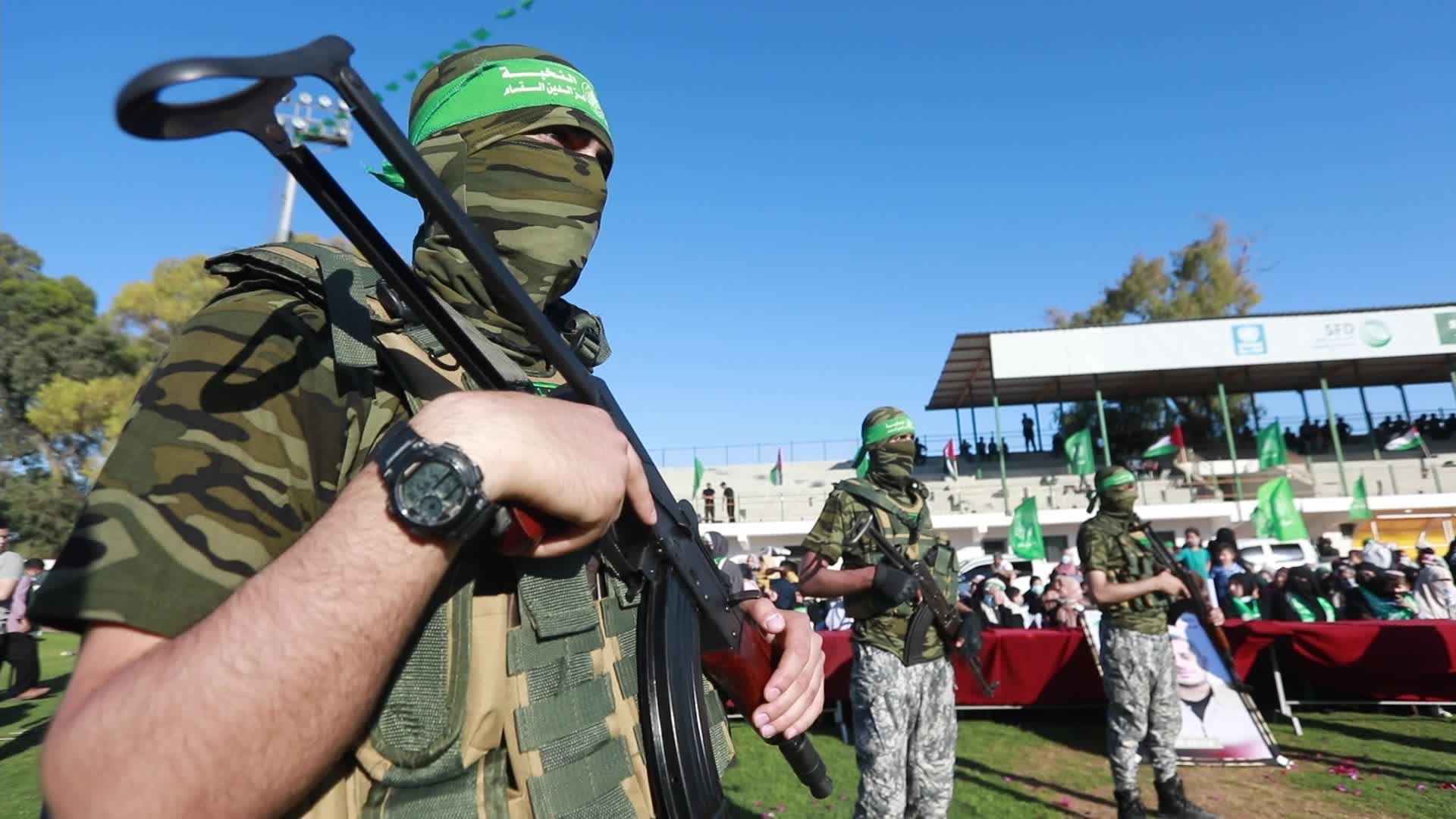 Al-Qassam Brigades Rally In Gaza