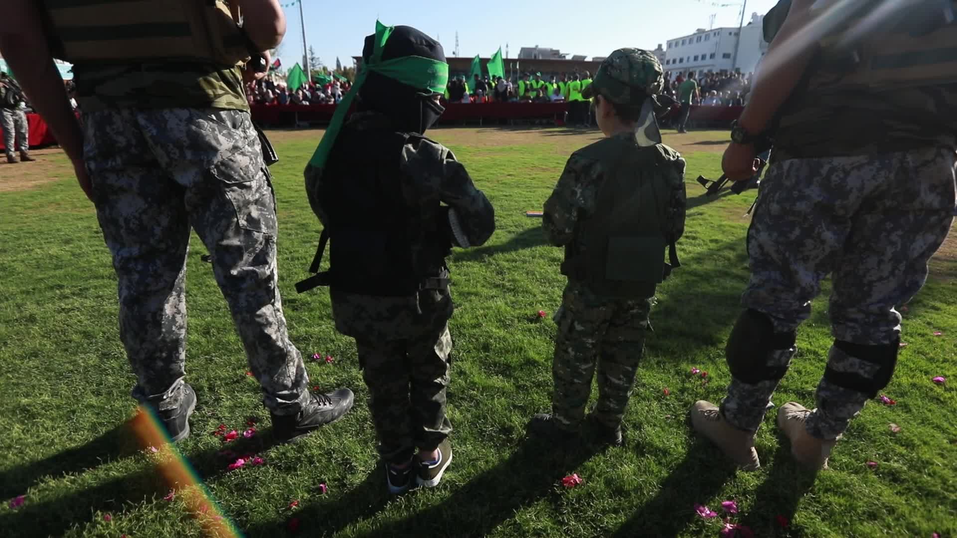 Al-Qassam Brigades Rally In Gaza
