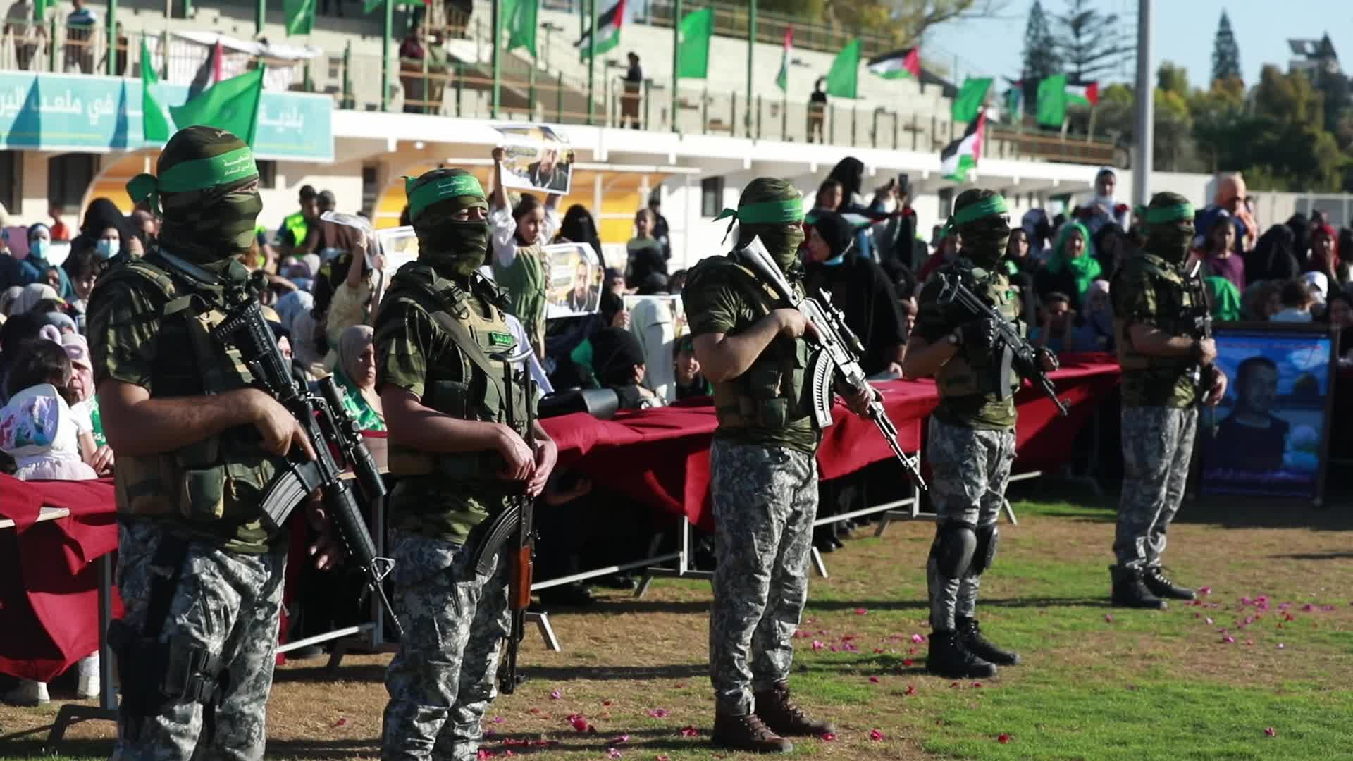 Al-Qassam Brigades Rally In Gaza