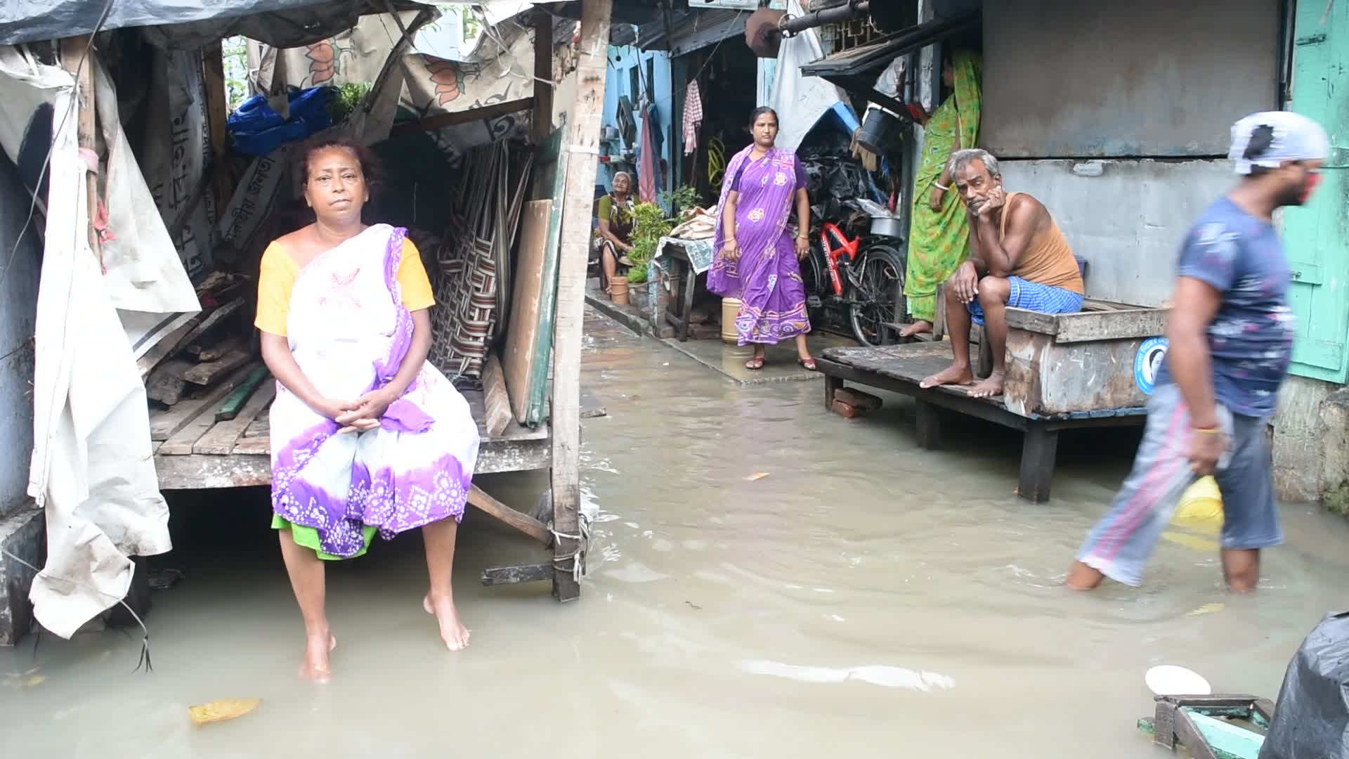 Aftermath of Cyclone Yaas in Kolkata