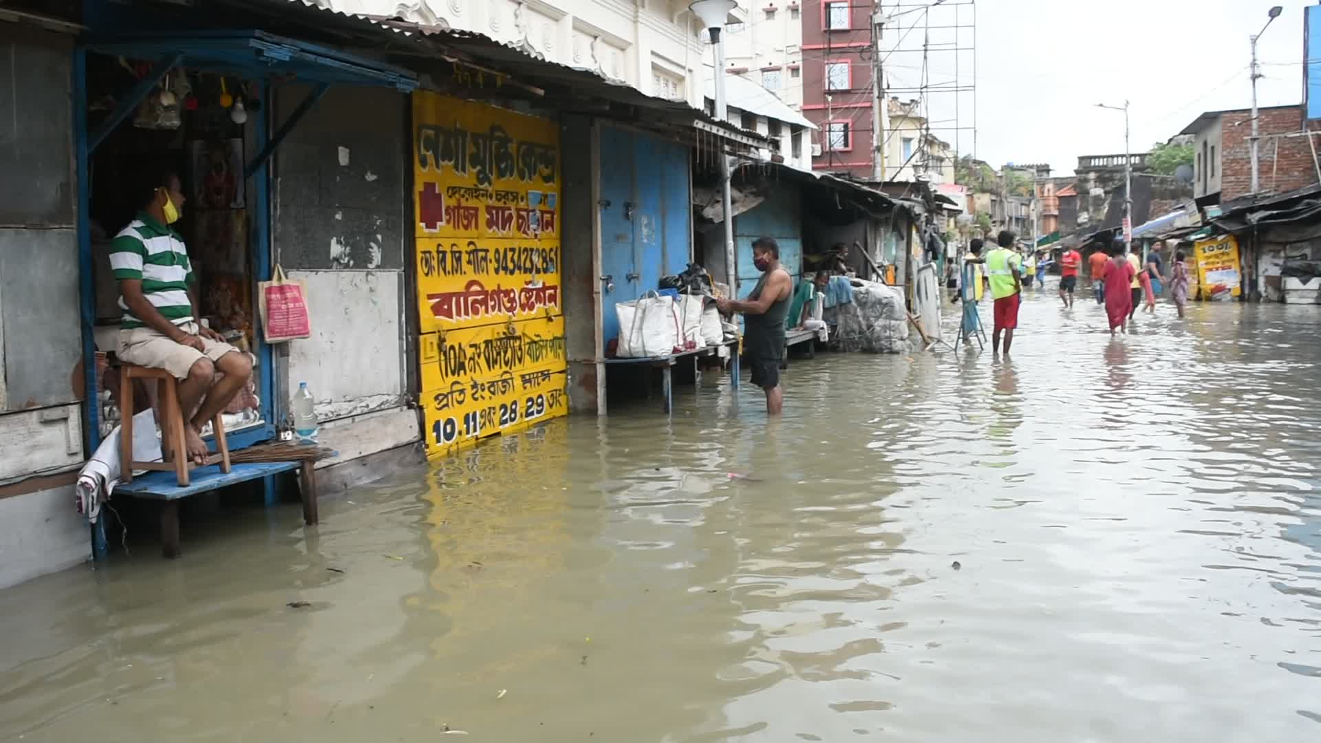 Aftermath of Cyclone Yaas in Kolkata