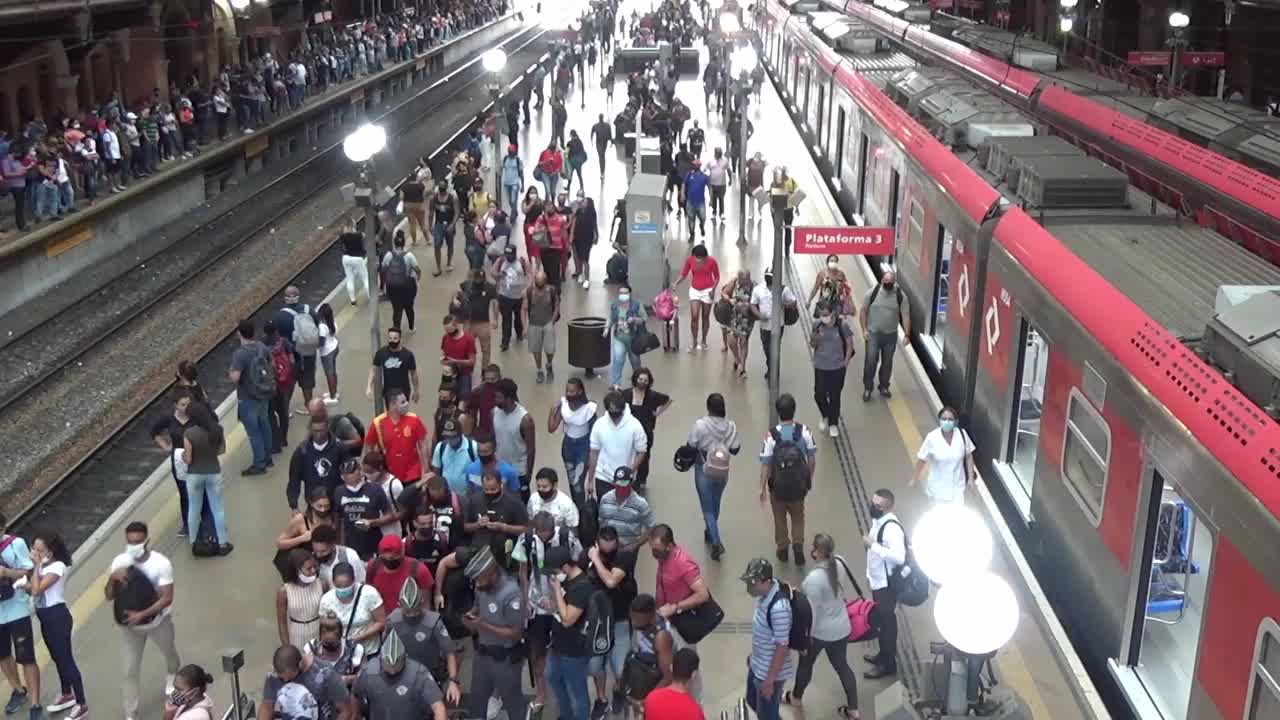 Coronavirus emergency in Sao Paulo, Brazil