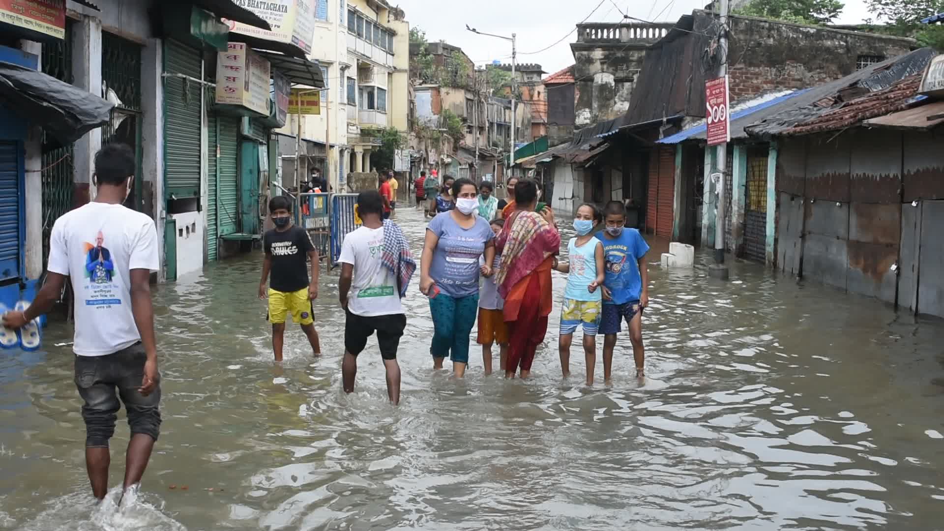 Aftermath of Cyclone Yaas in Kolkata