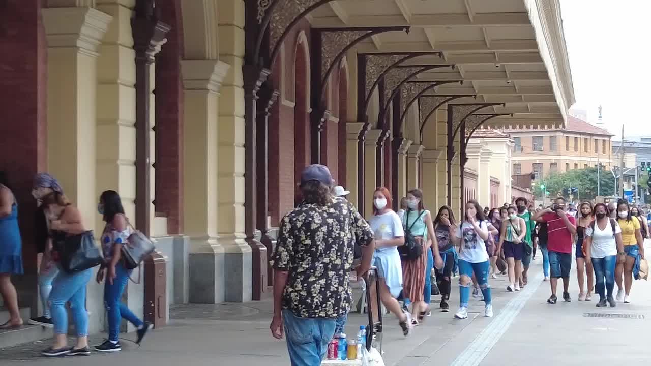 Coronavirus emergency in Sao Paulo, Brazil