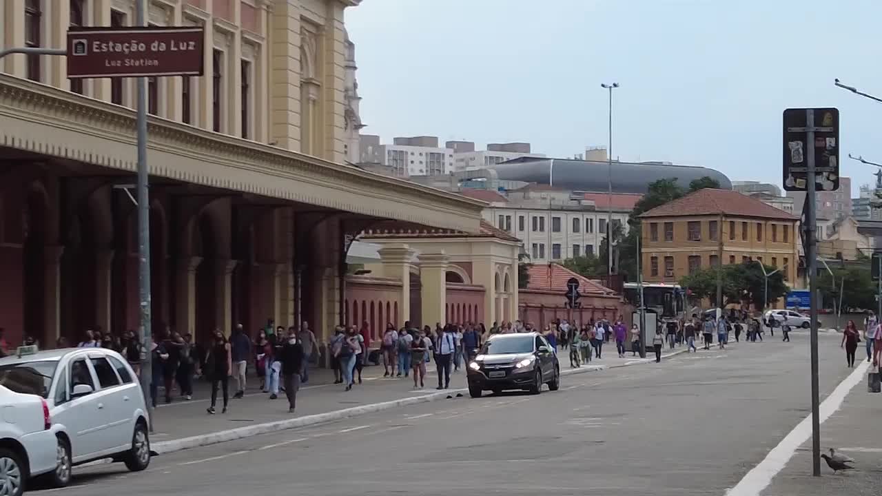 Coronavirus emergency in Sao Paulo, Brazil
