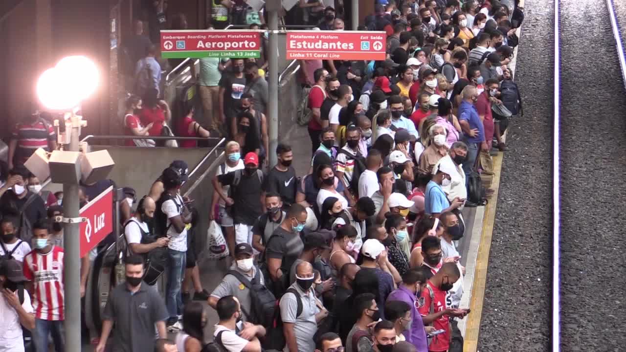 Coronavirus emergency in Sao Paulo, Brazil