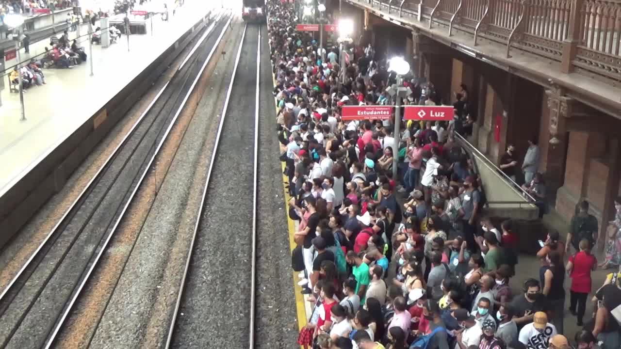 Coronavirus emergency in Sao Paulo, Brazil