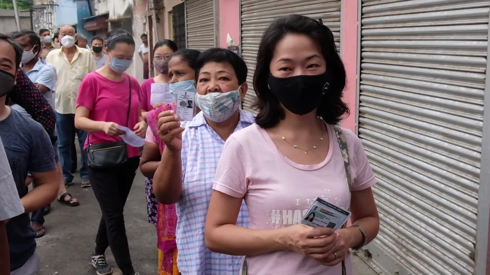 Chinese community vote in Kolkata on West Bengal Assembly election 2021 