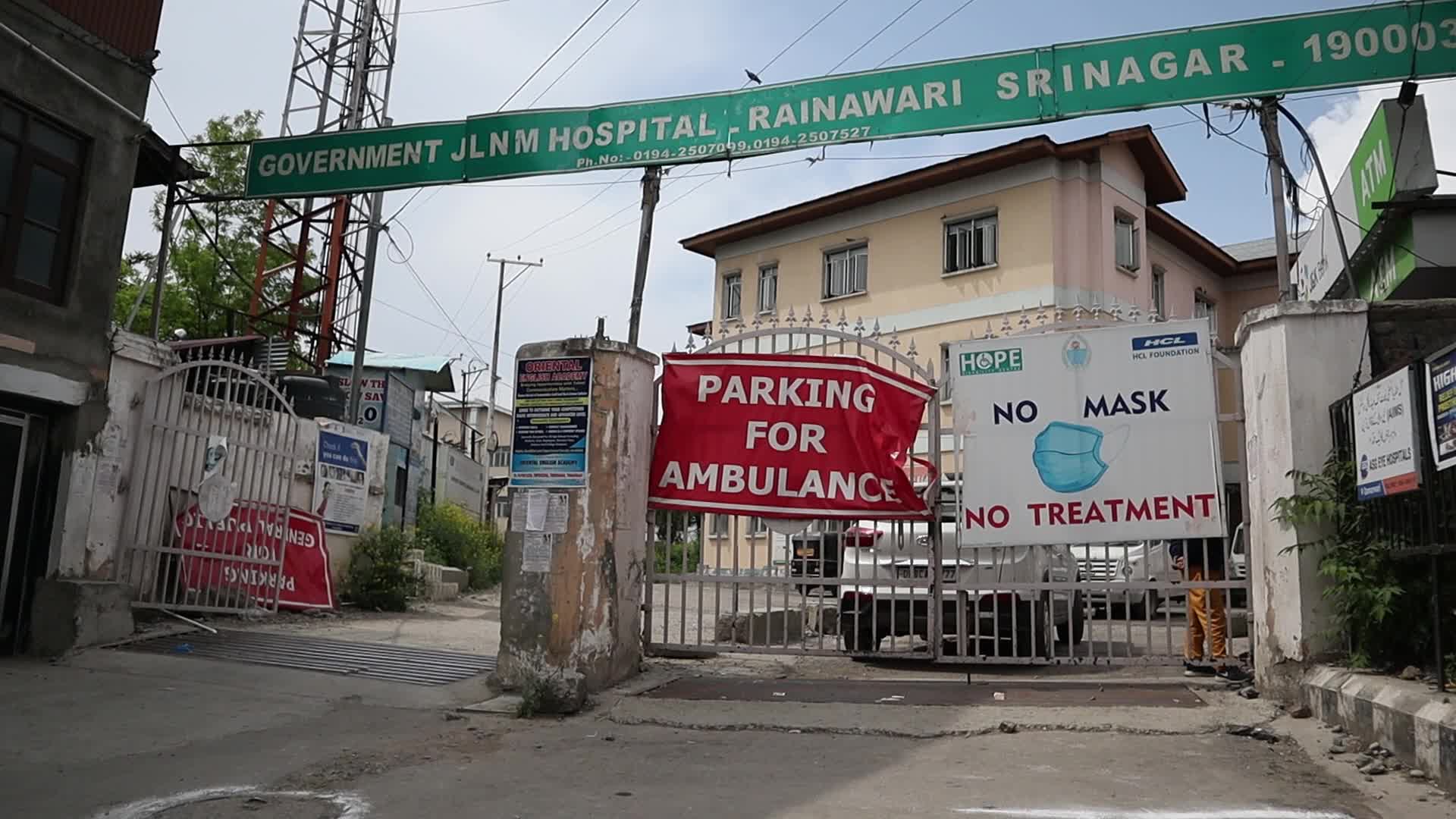 Coronavirus lockdown in Kashmir