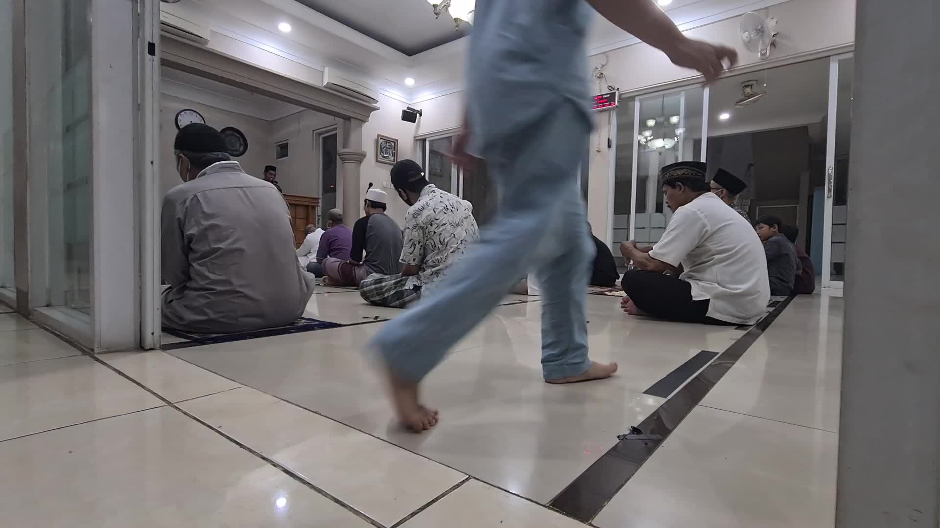 People pray in Indonesia before the full moon