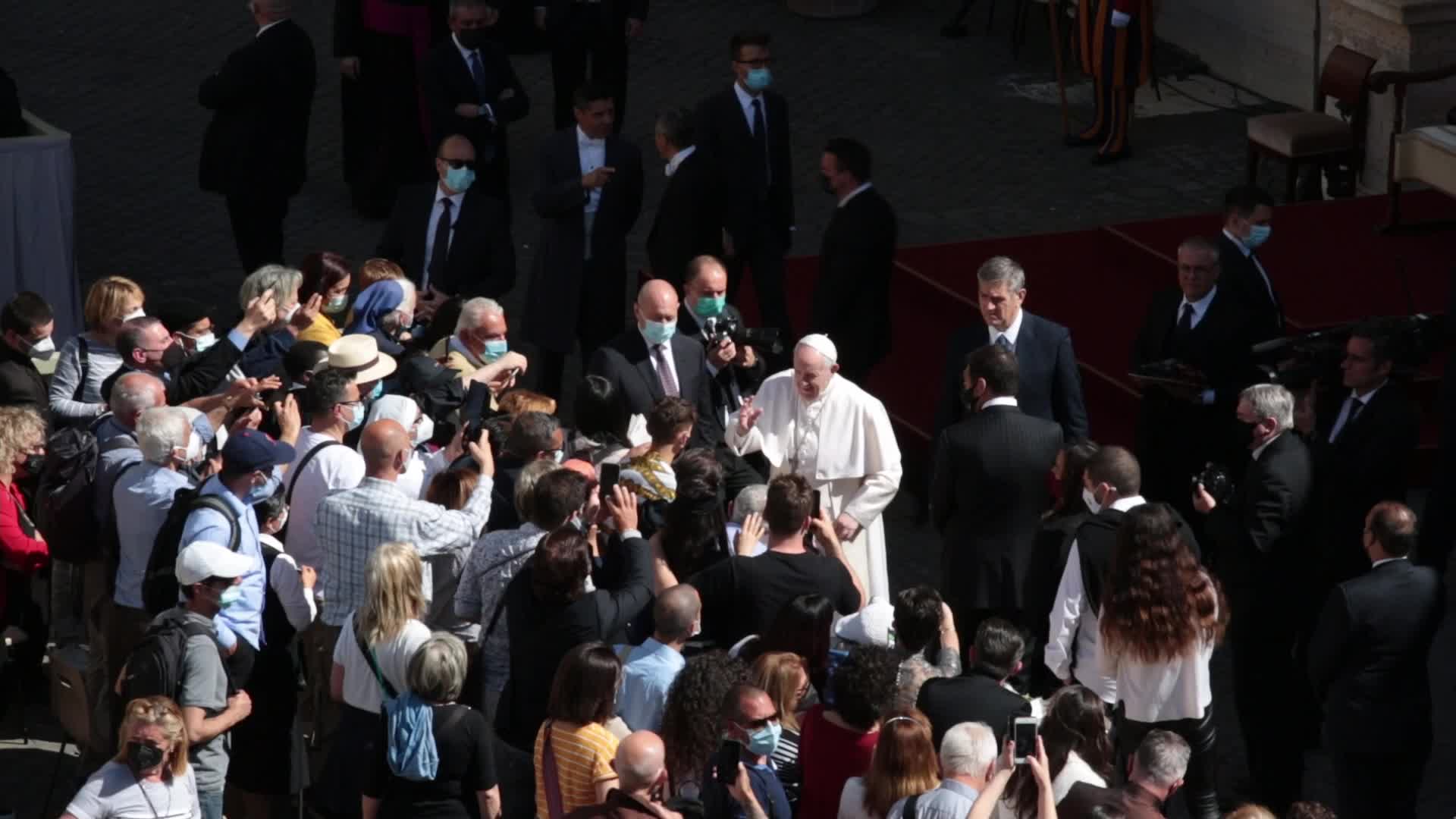 General audience of Pope Francis