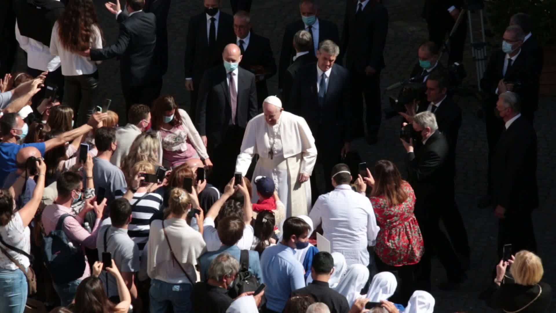 General audience of Pope Francis
