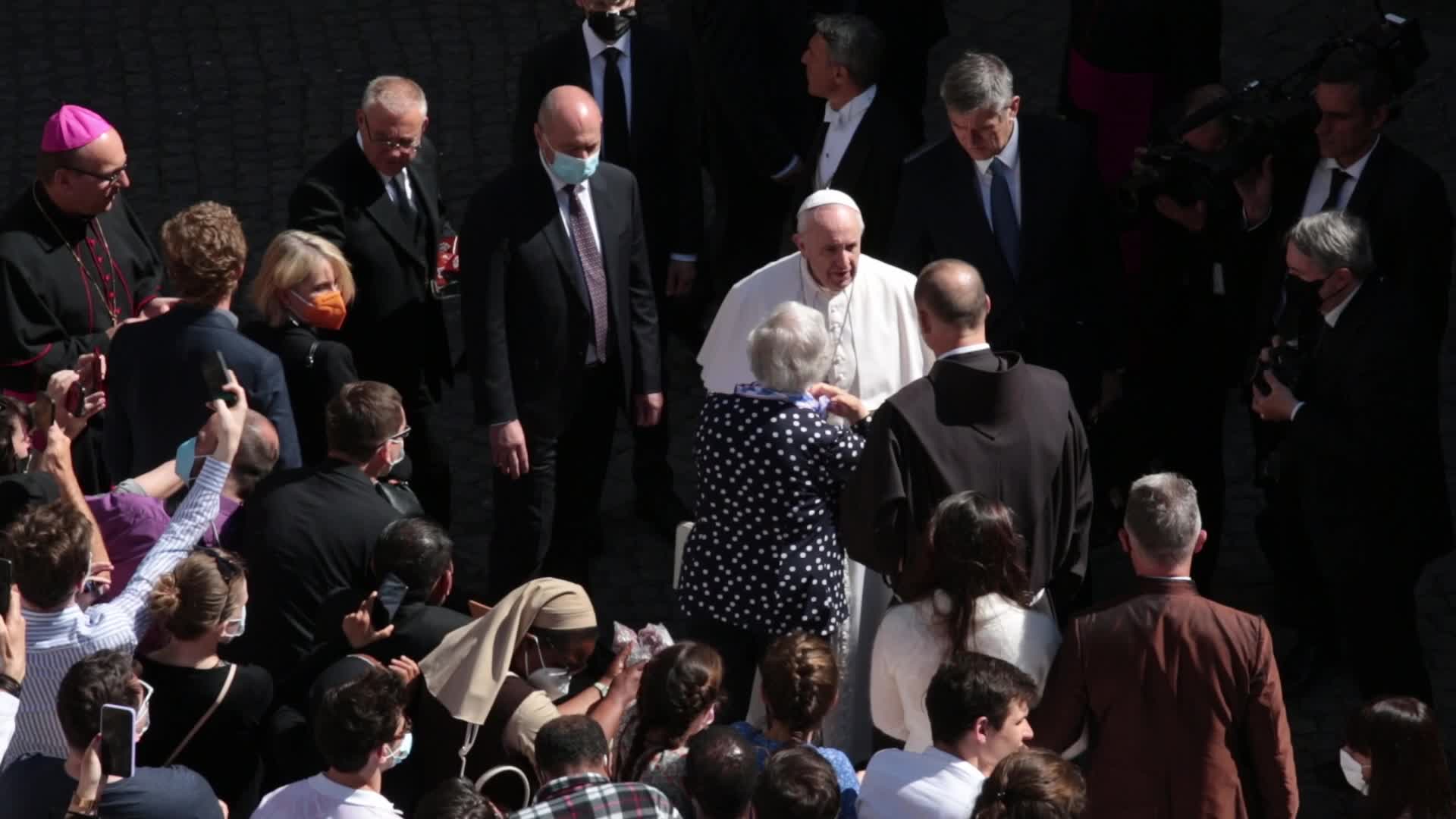 General audience of Pope Francis