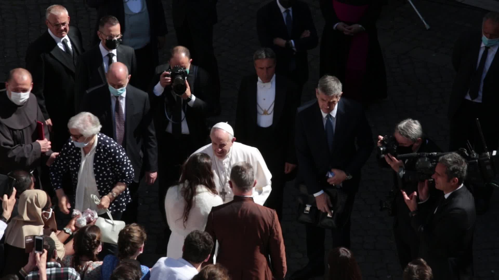 General audience of Pope Francis