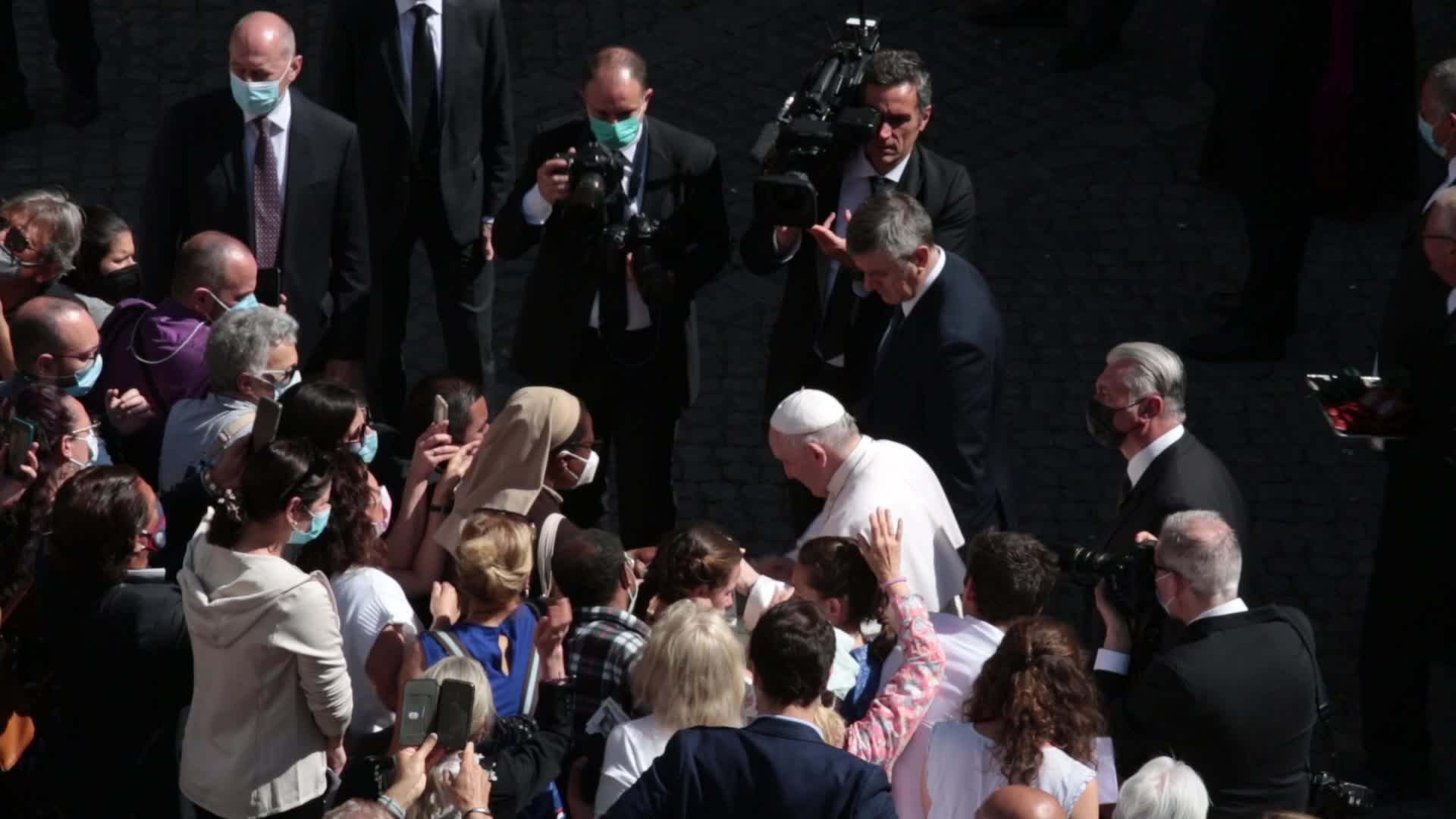 General audience of Pope Francis