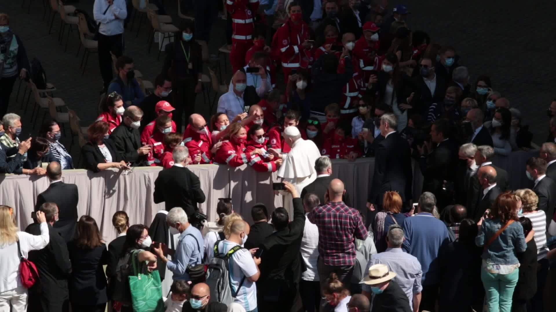 General audience of Pope Francis