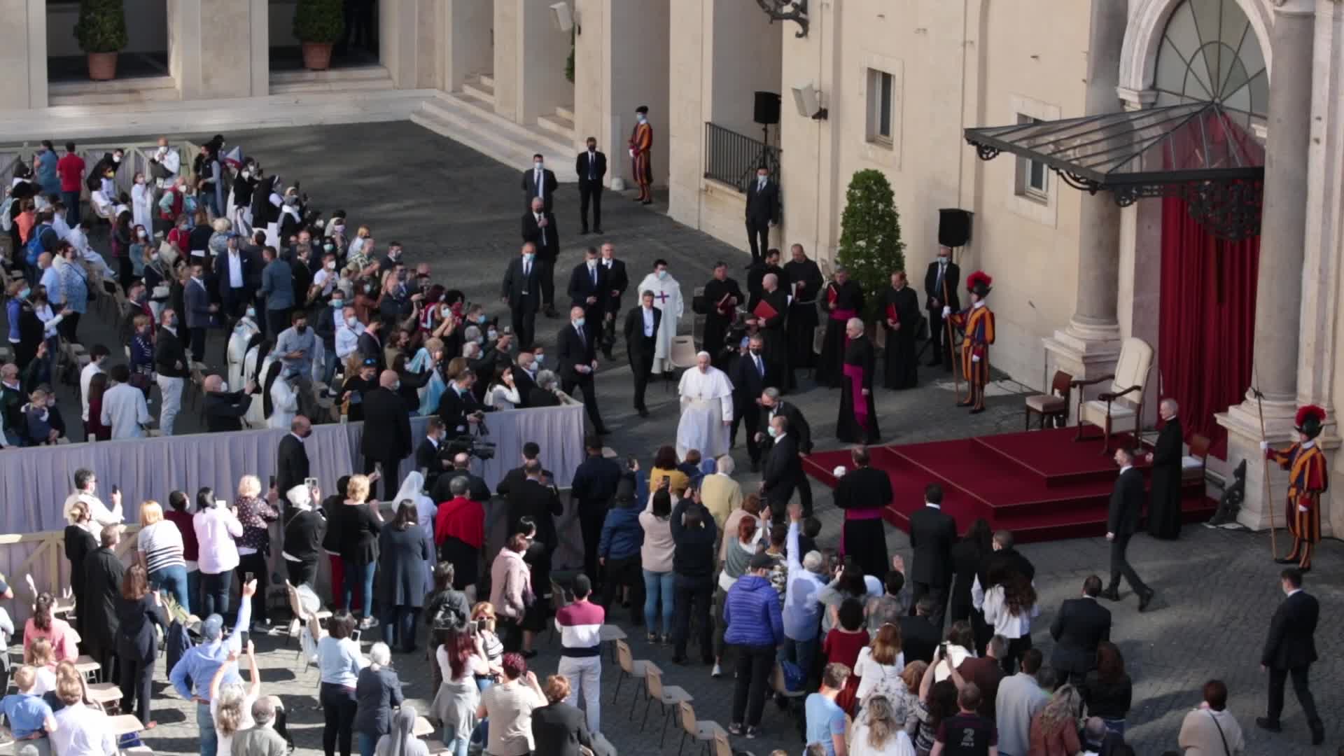 General audience of Pope Francis
