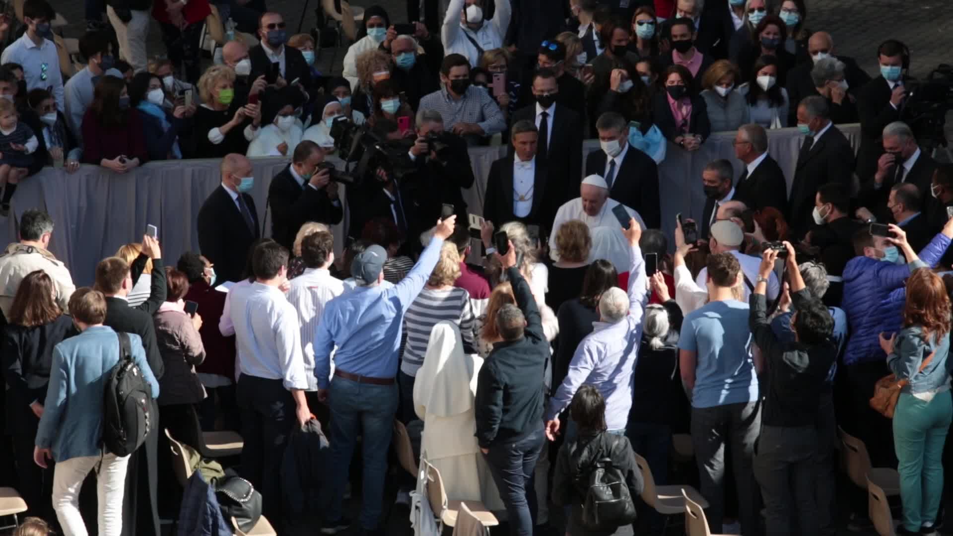 General audience of Pope Francis