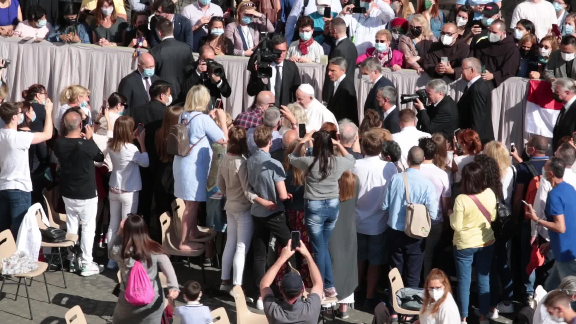 General audience of Pope Francis