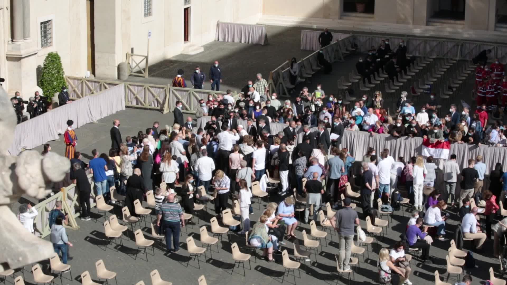 General audience of Pope Francis