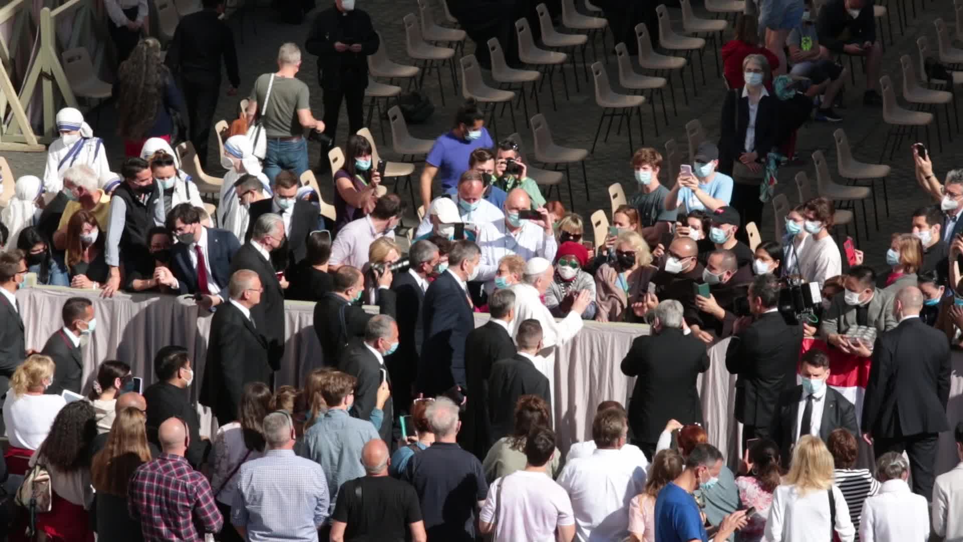 General audience of Pope Francis