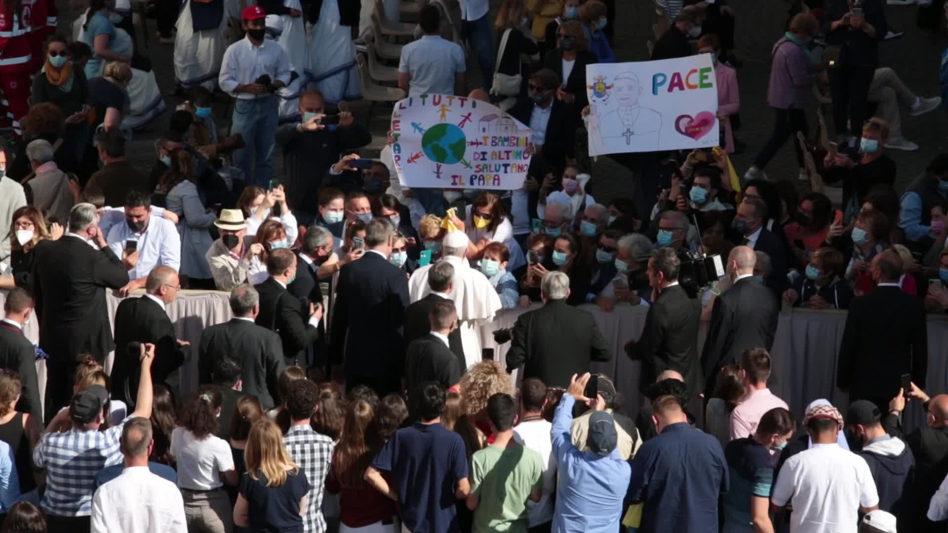 General audience of Pope Francis
